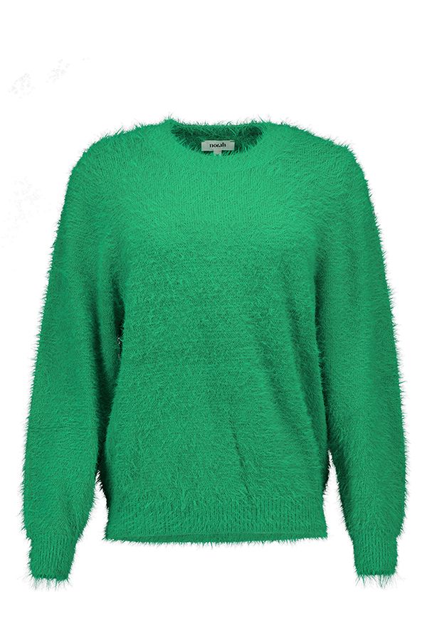 Norah Groene trui van een zachte stof apple green 215609-505-38