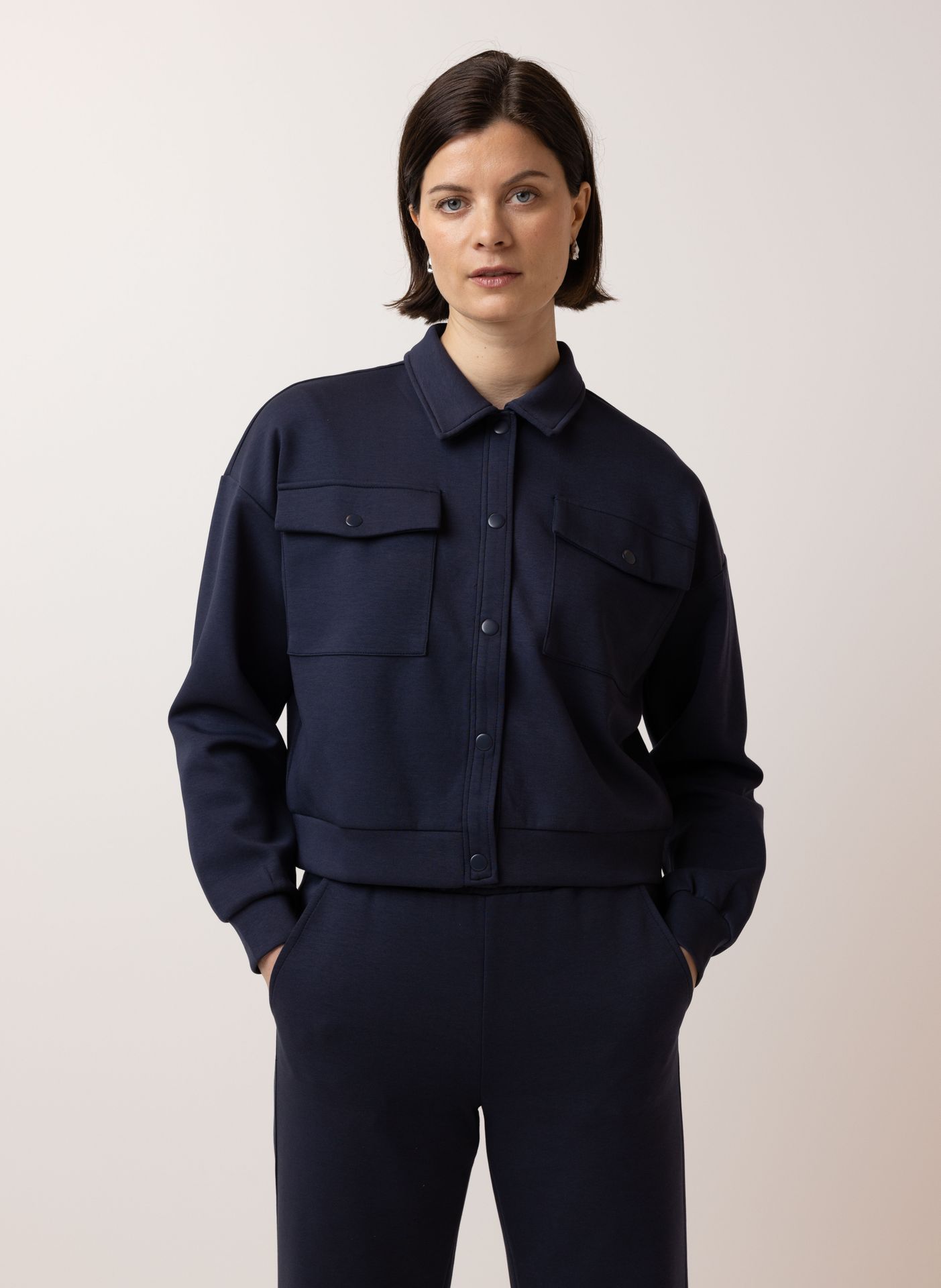 Norah Donkerblauw jasje navy 215651-492