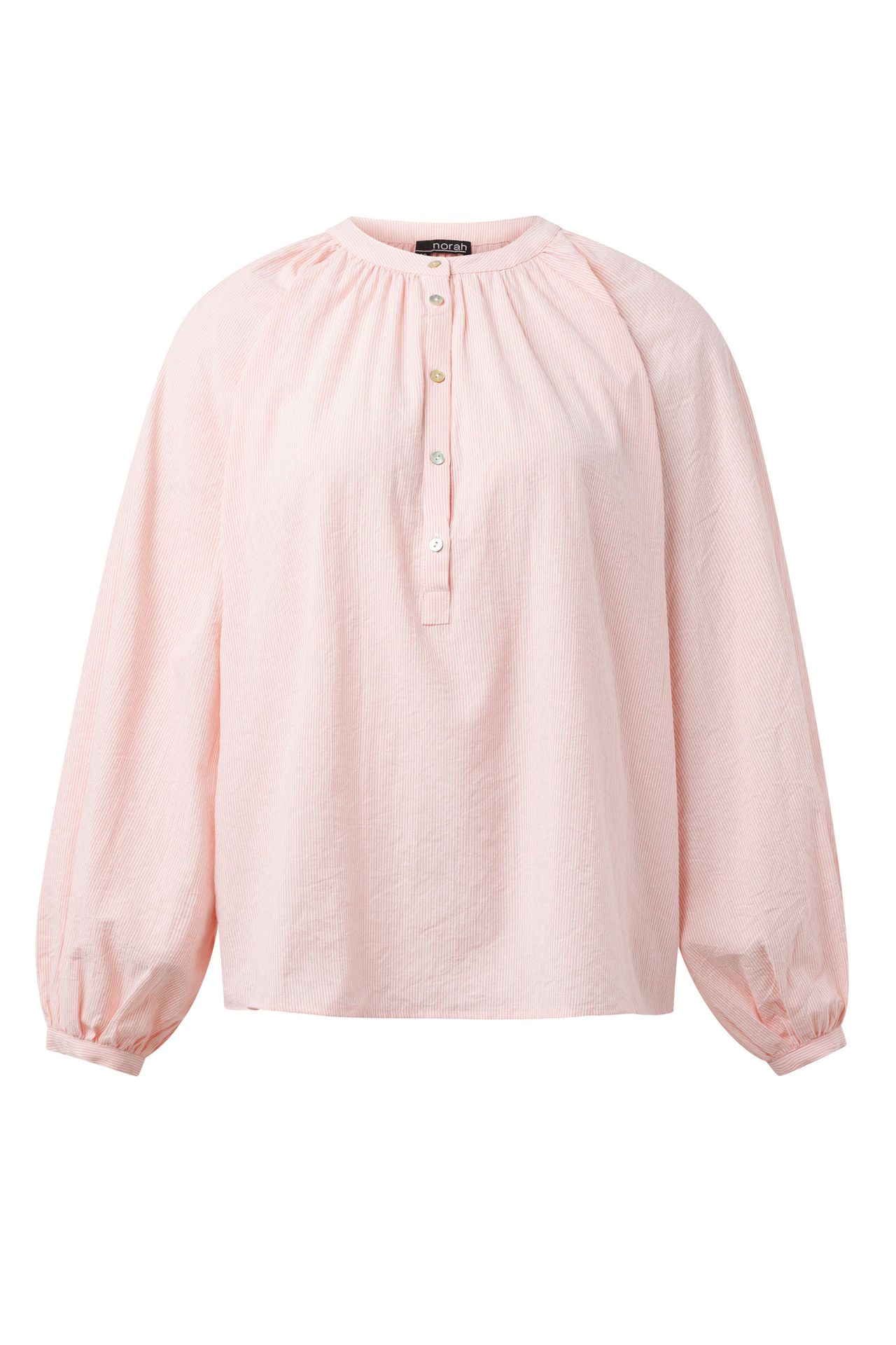 Norah Roze blouse pink/white 215668-931