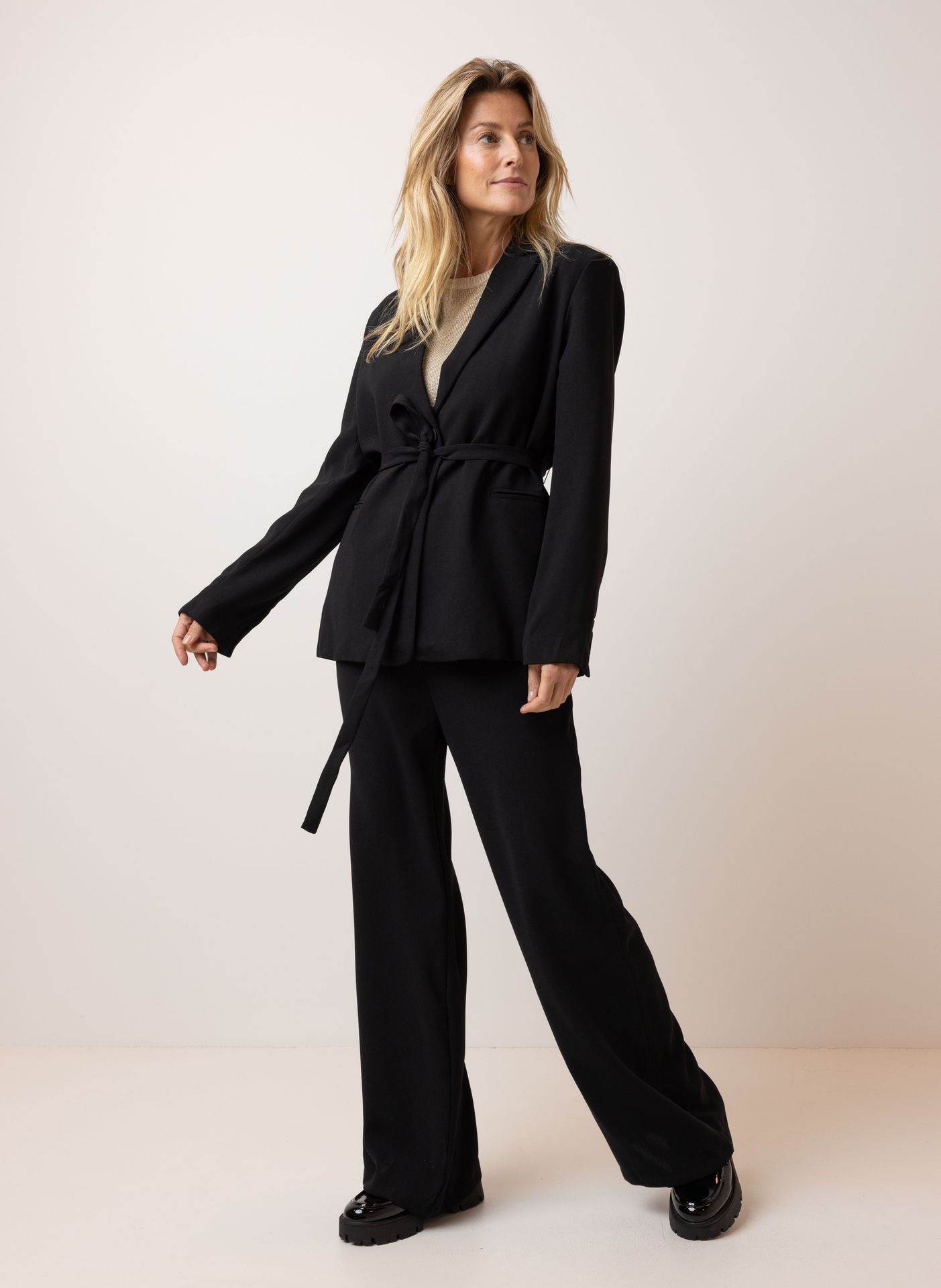 Norah Zwarte pantalon black 215730-001