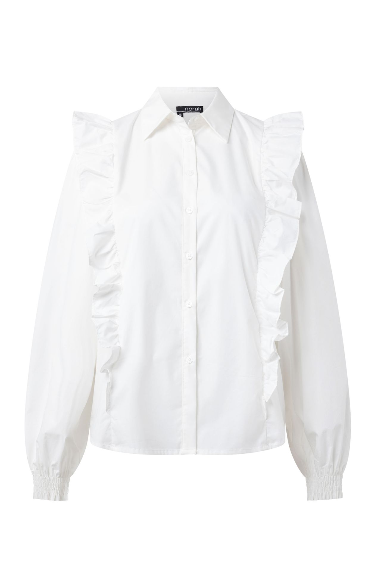 Norah Witte blouse  off-white 215732-101