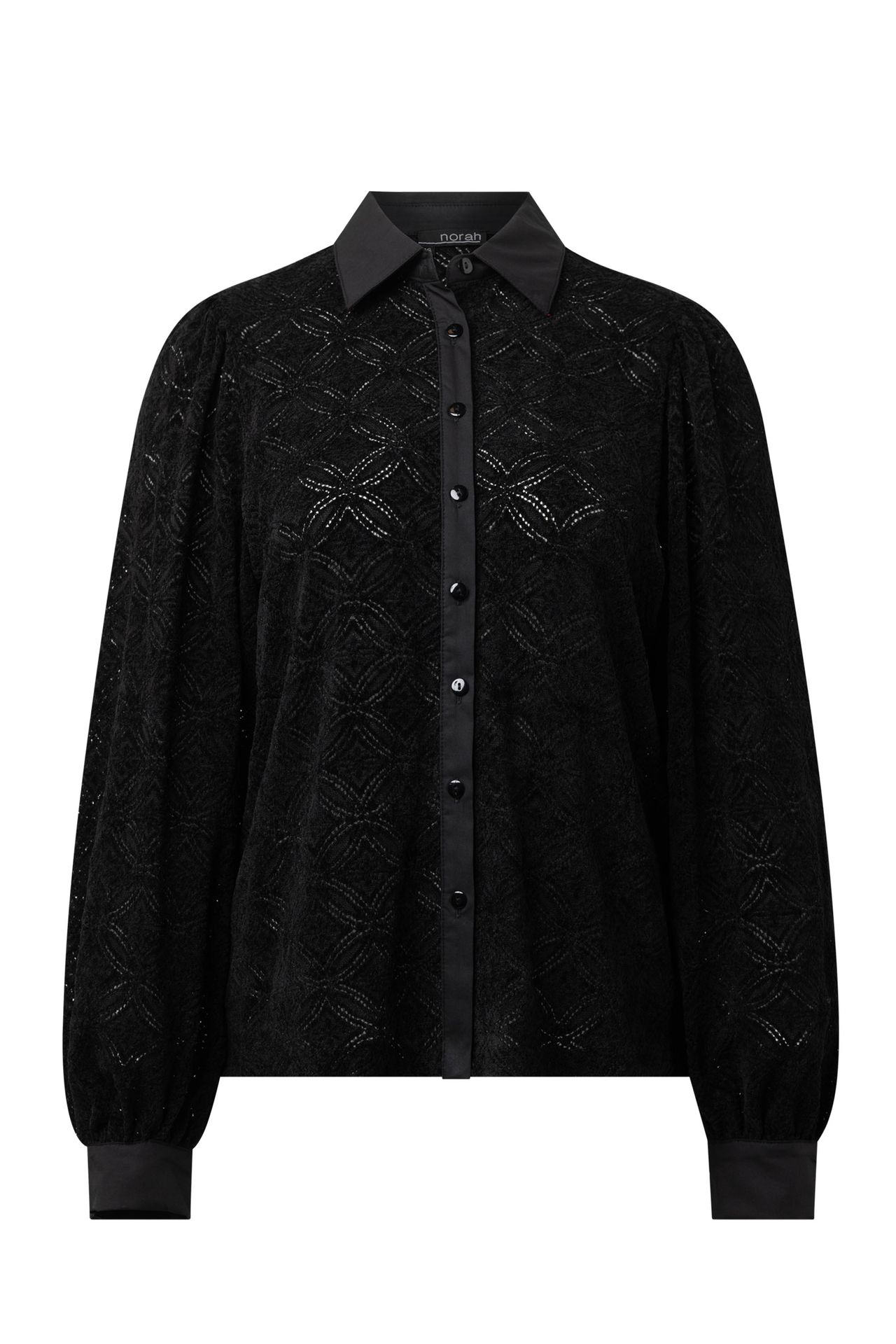 Norah Zwarte blouse black 215802-001