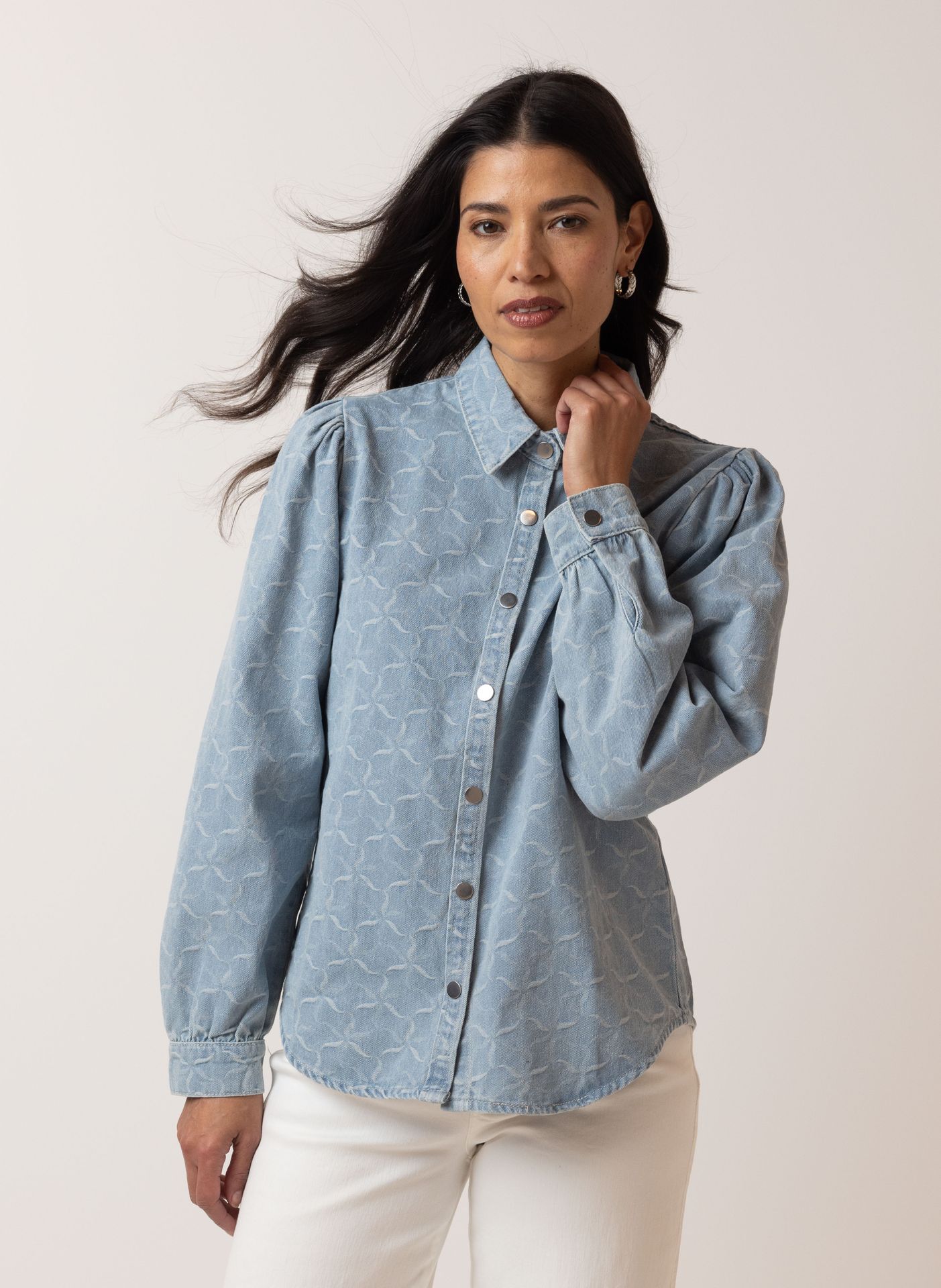 Norah Denim blouse denim blue 215850-472