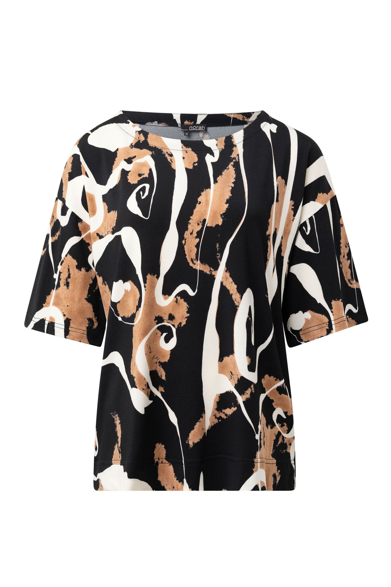 Norah Meerkleurig shirt black multicolor 215857-020