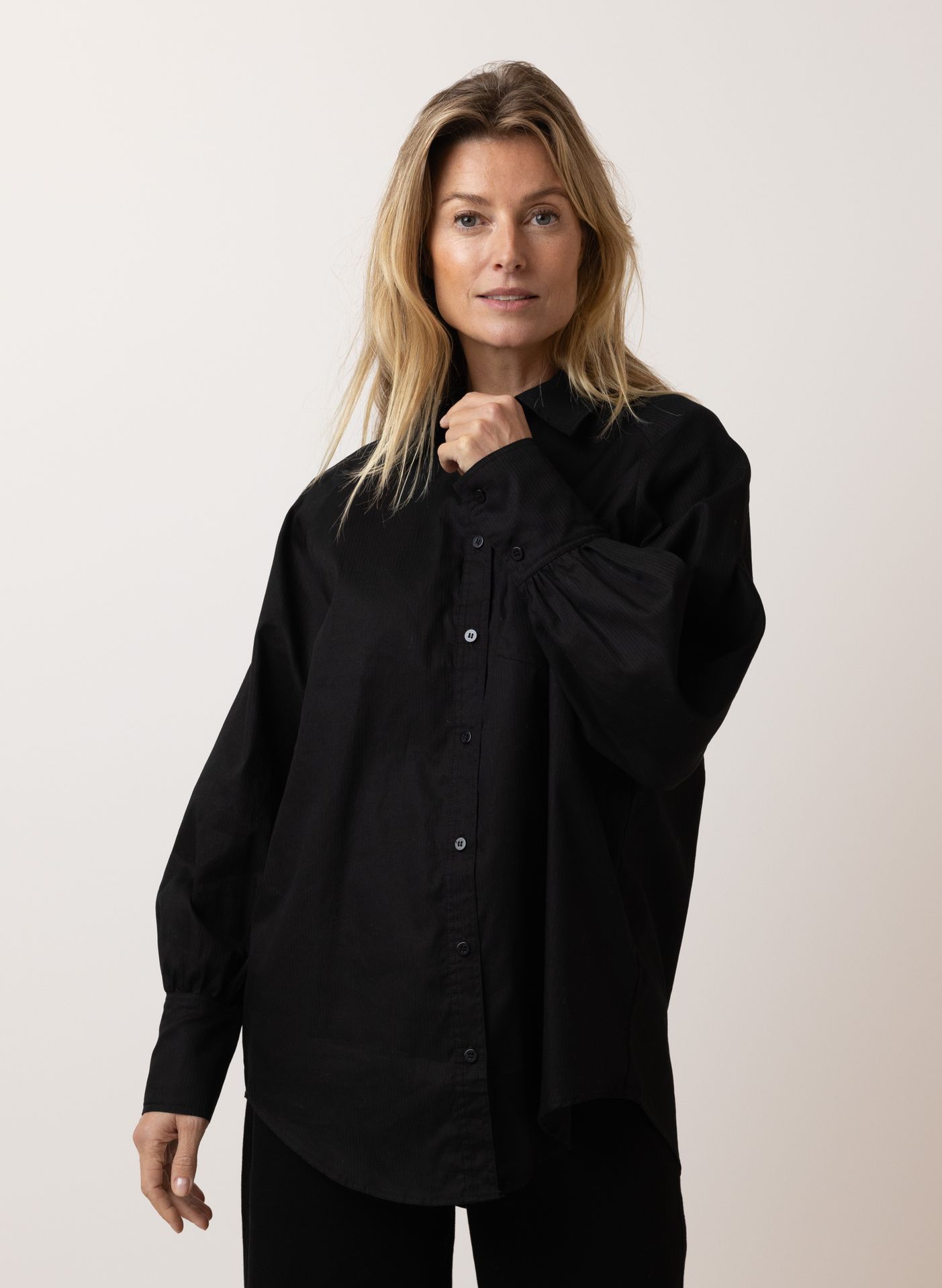 Norah Zwarte blouse black 215863-001