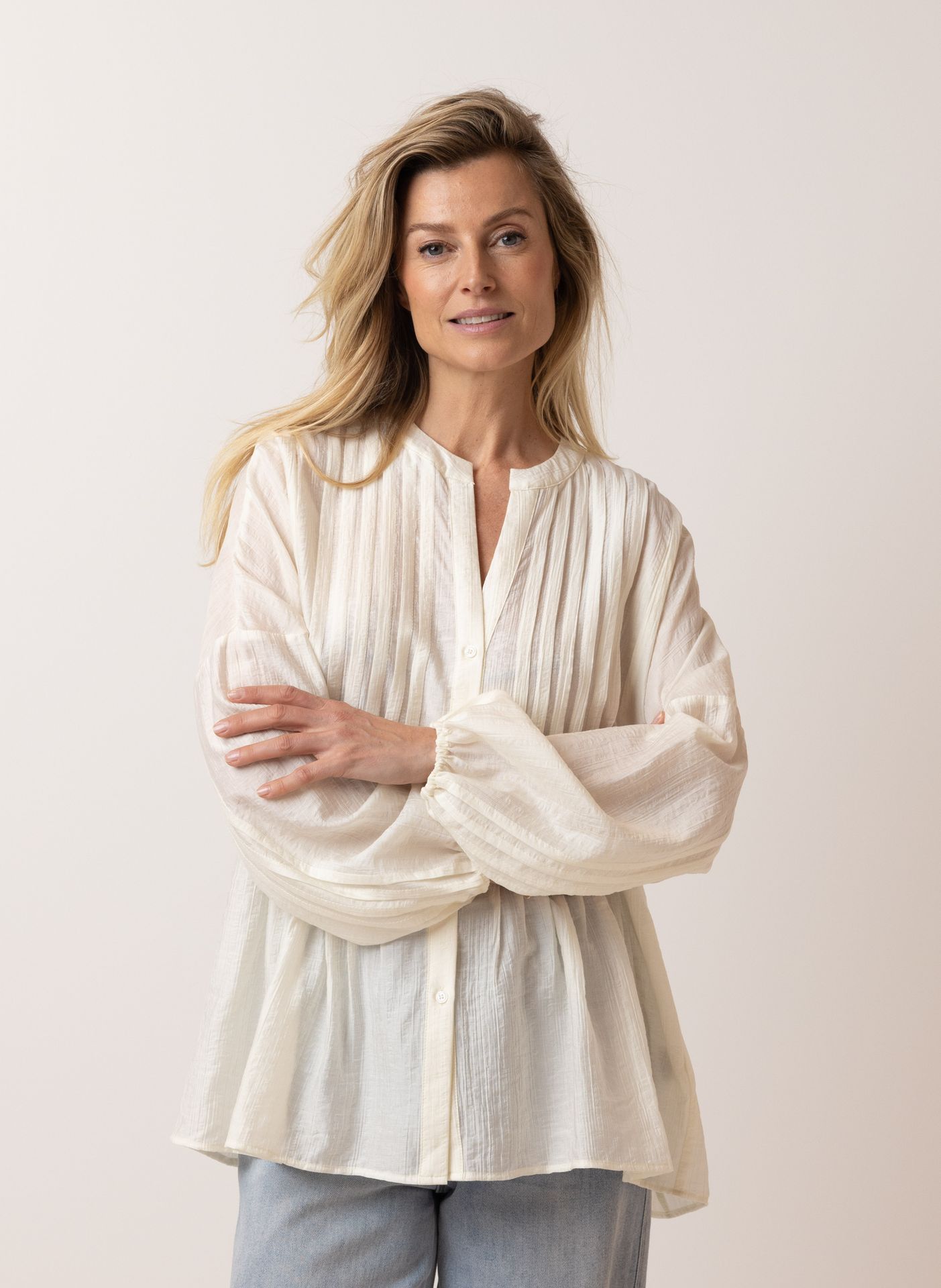 Norah Ecru blouse ecru 215902-102