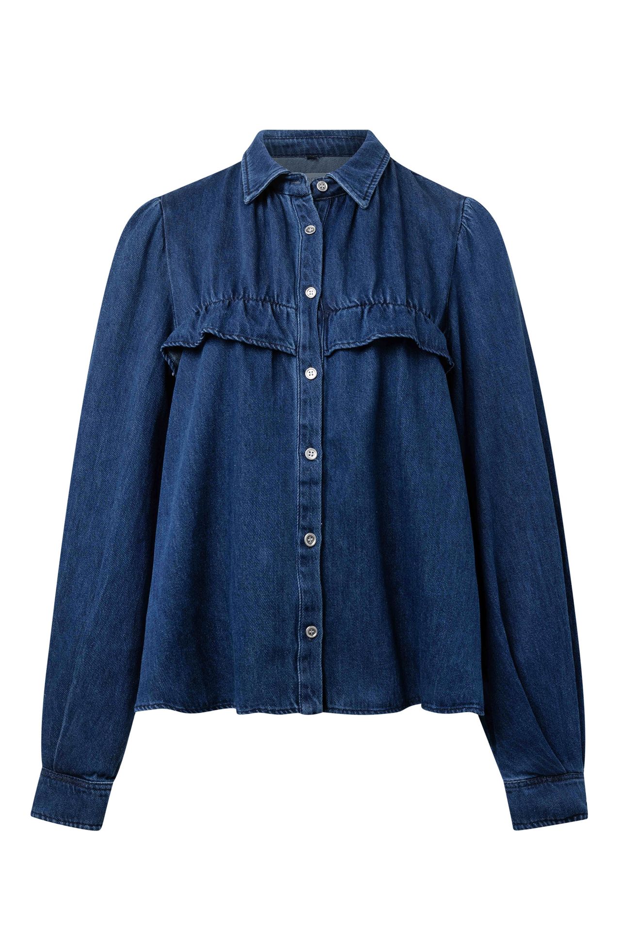 Norah Denim blouse dark blue 215971-499