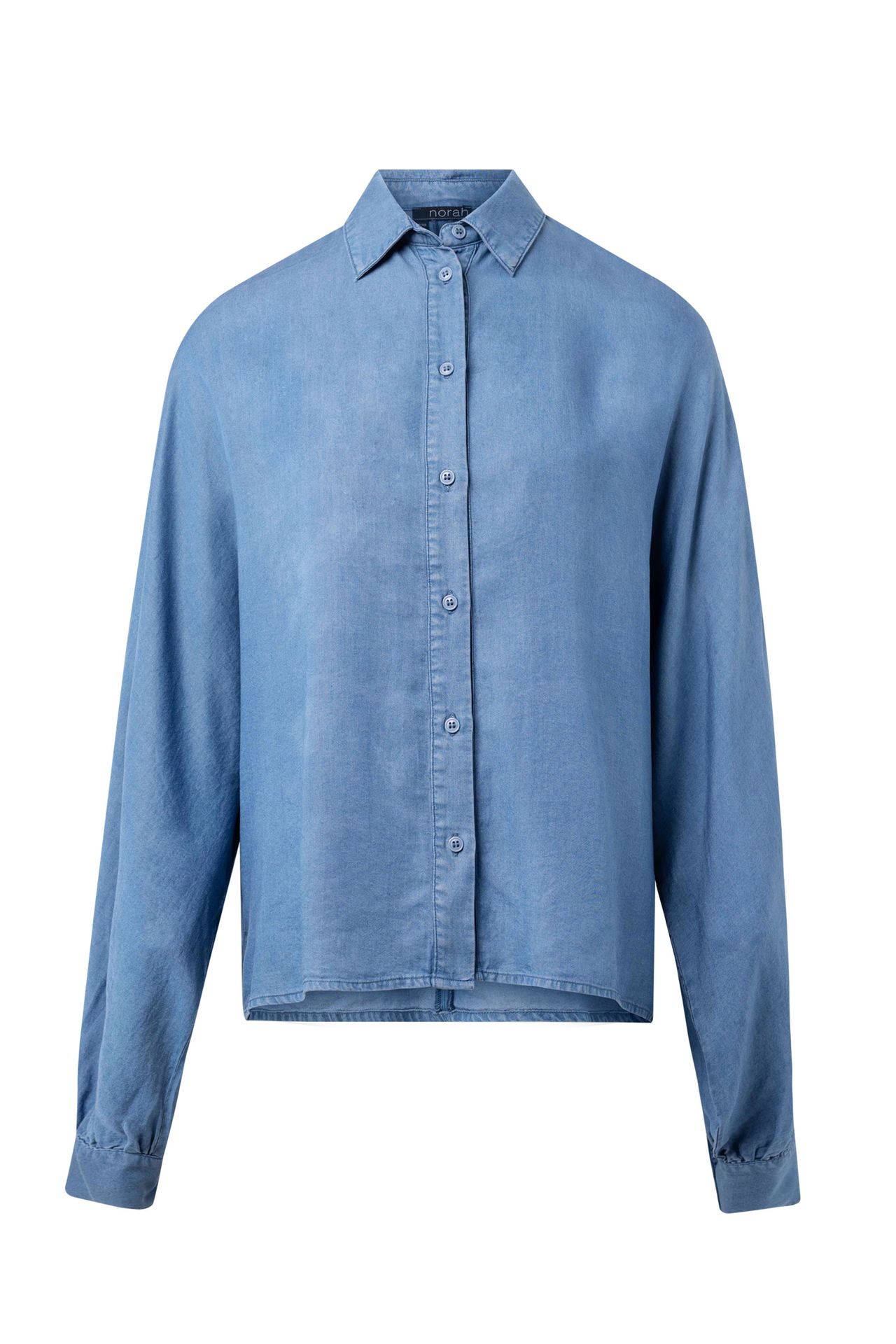 Norah Blauwe blouse denim blue 215972-472