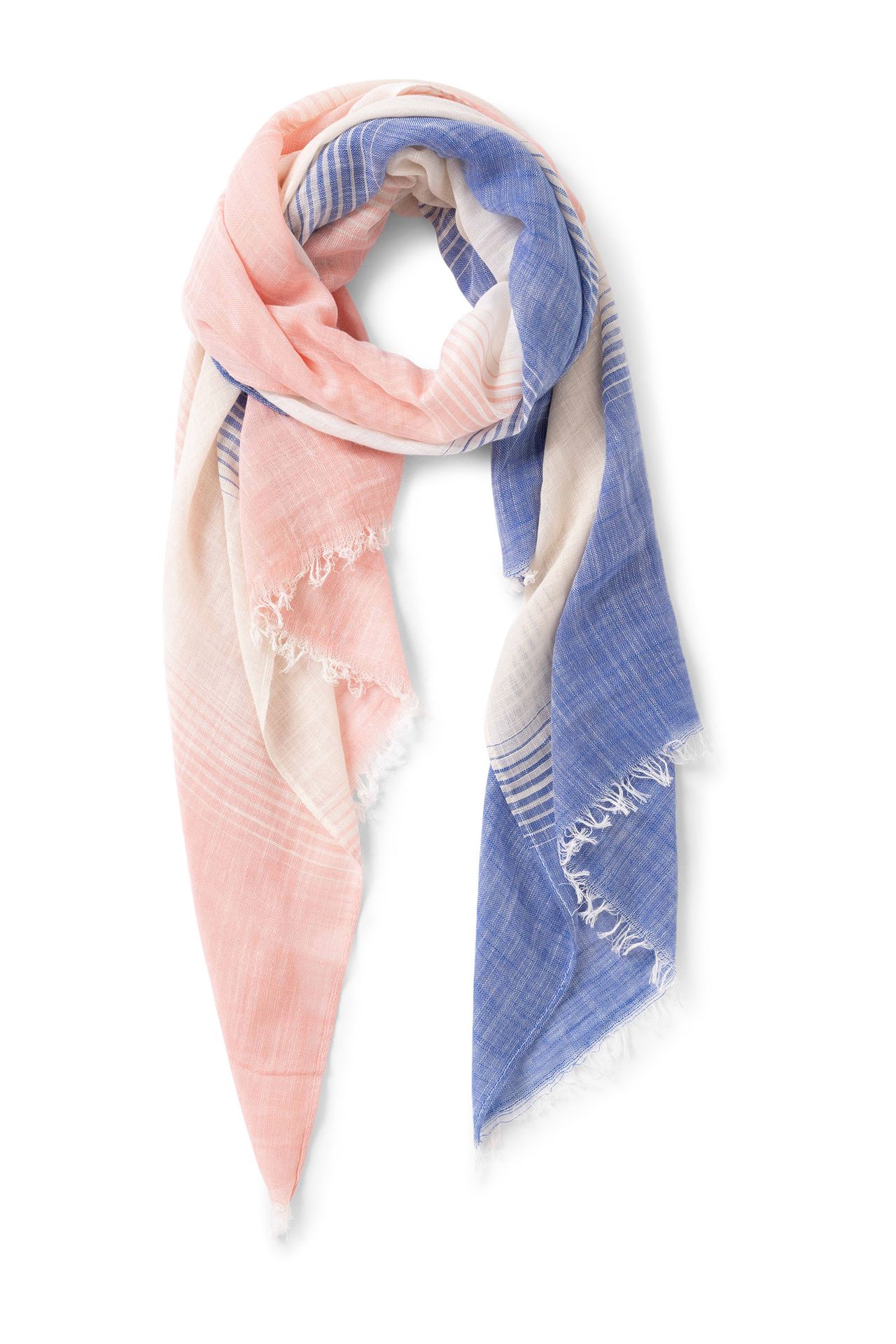Norah Meerkleurige sjaal off-white multicolor 216020-114