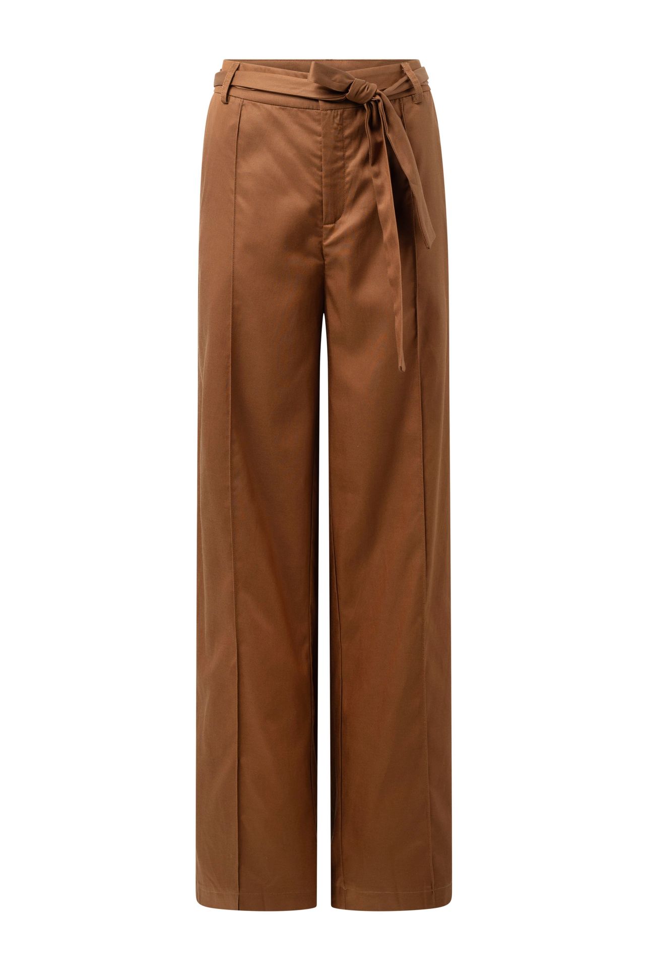 Norah Bruine rechte broek brown 216087-200