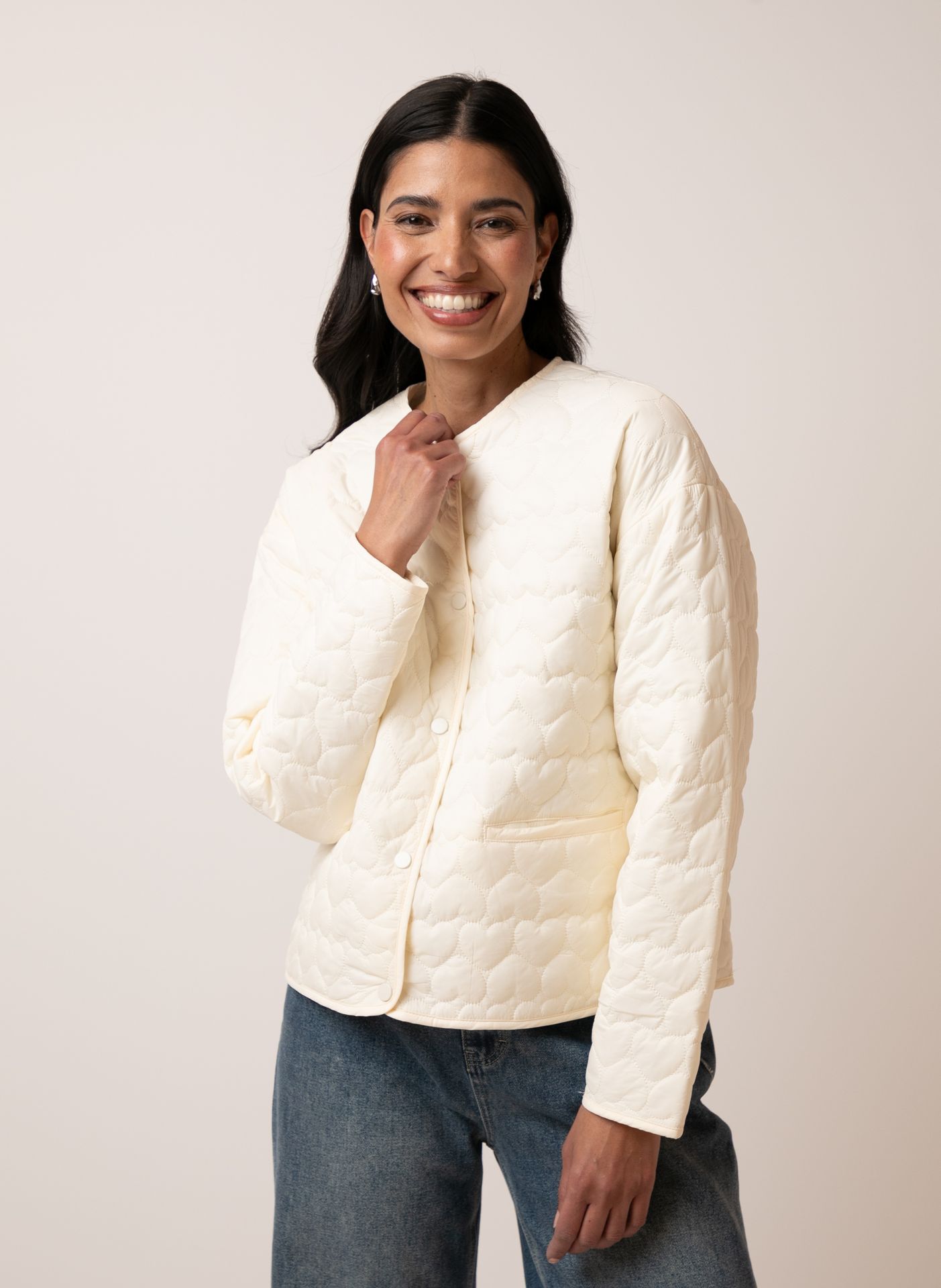 Norah Off-white jasje off-white 216100-101