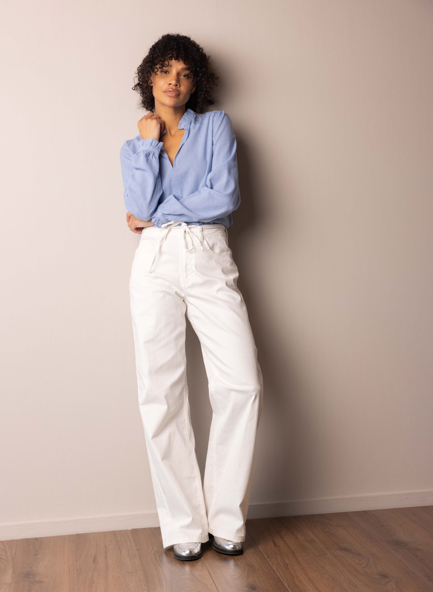 Norah Off-white straight jeans off-white 216122-101