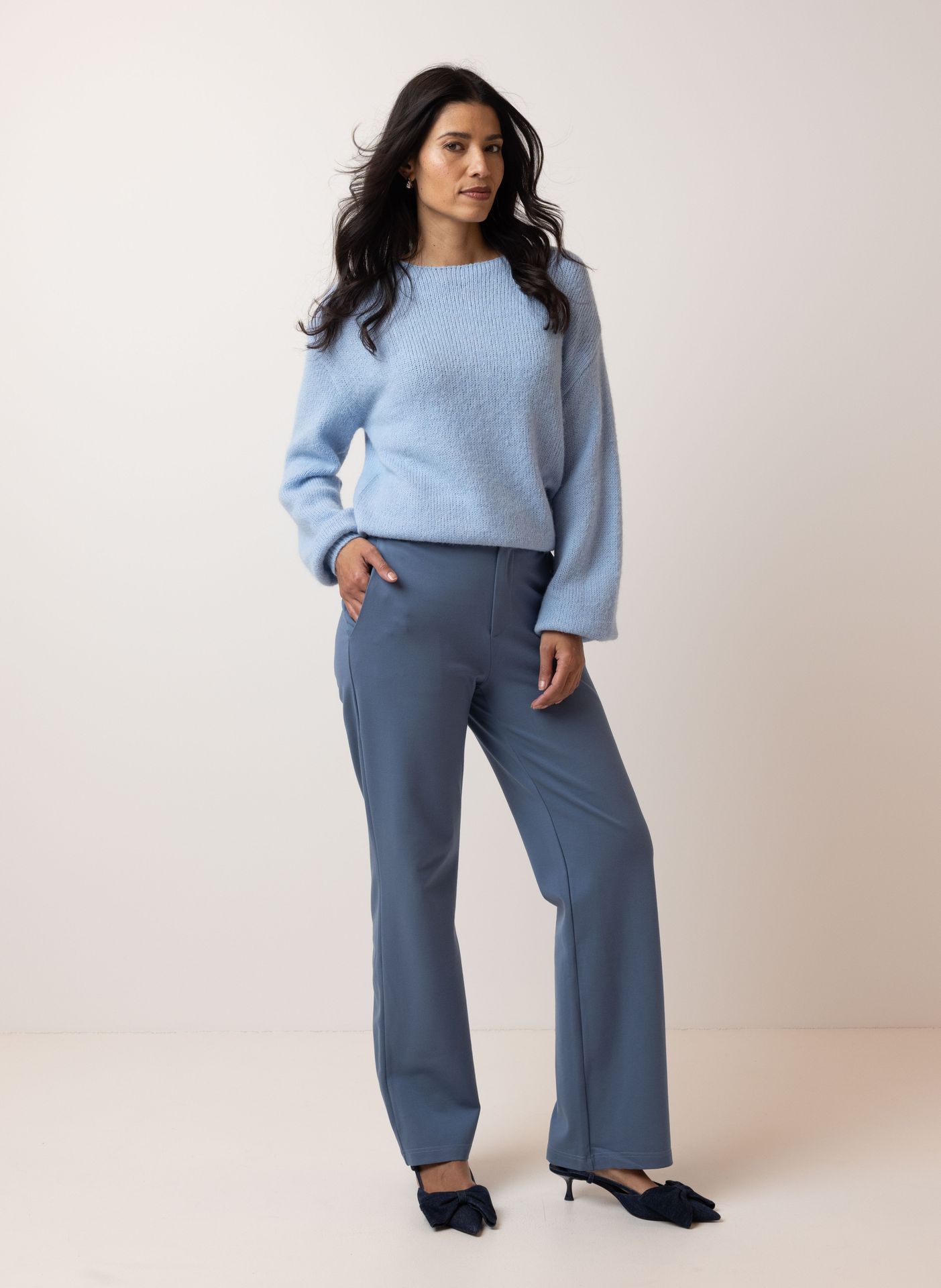 Norah Blauwe pantalon jeans/blue 216126-471