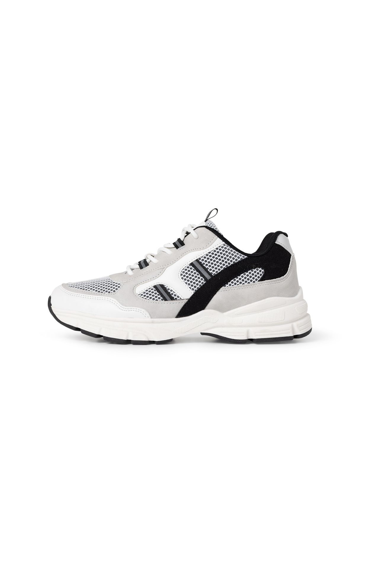 Norah Zwart/wit sneakers white/black 216159-131