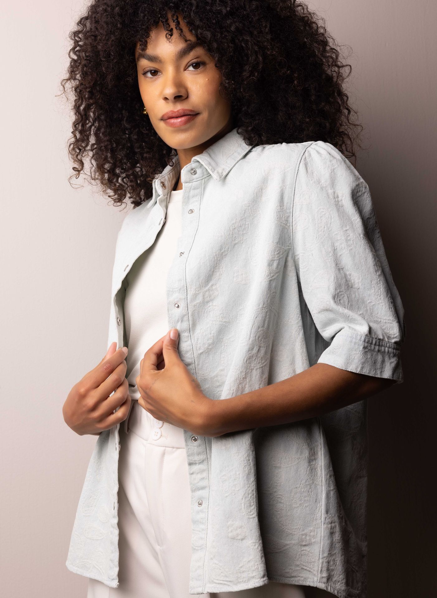 Norah Denim blouse light blue 216168-401