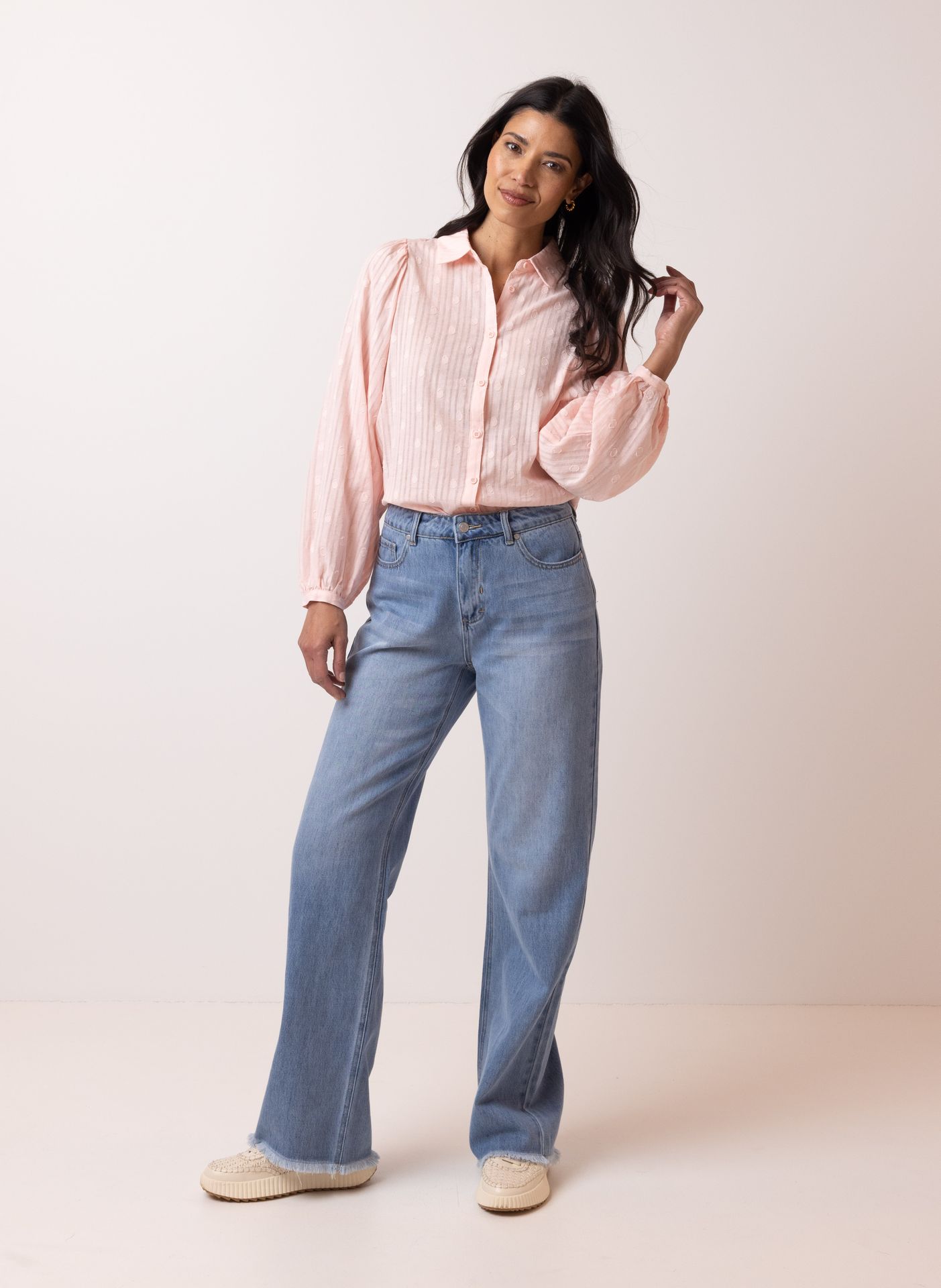 Norah Roze blouse light rose 216205-901
