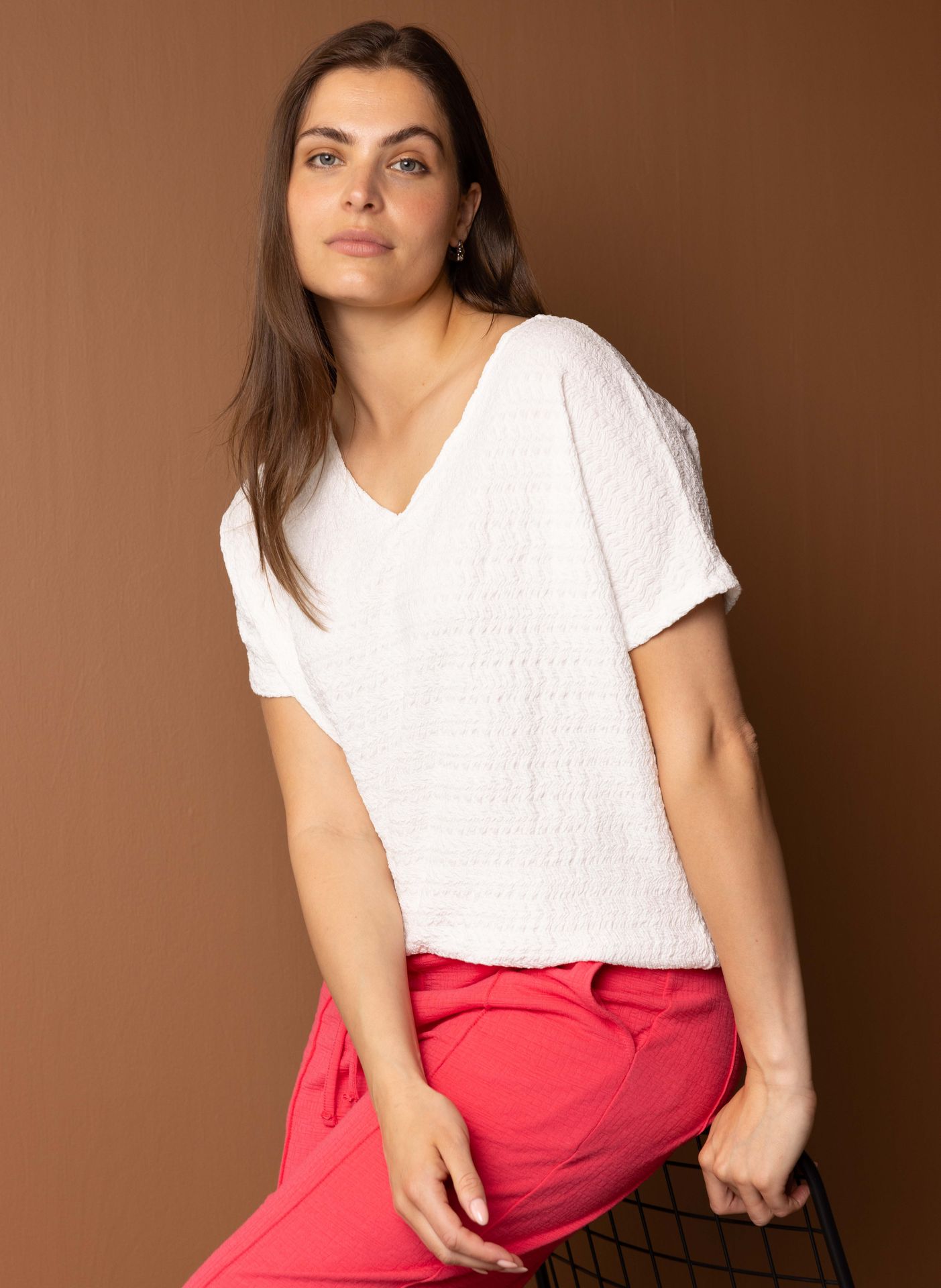 Norah Off-white shirt off-white 216237-101