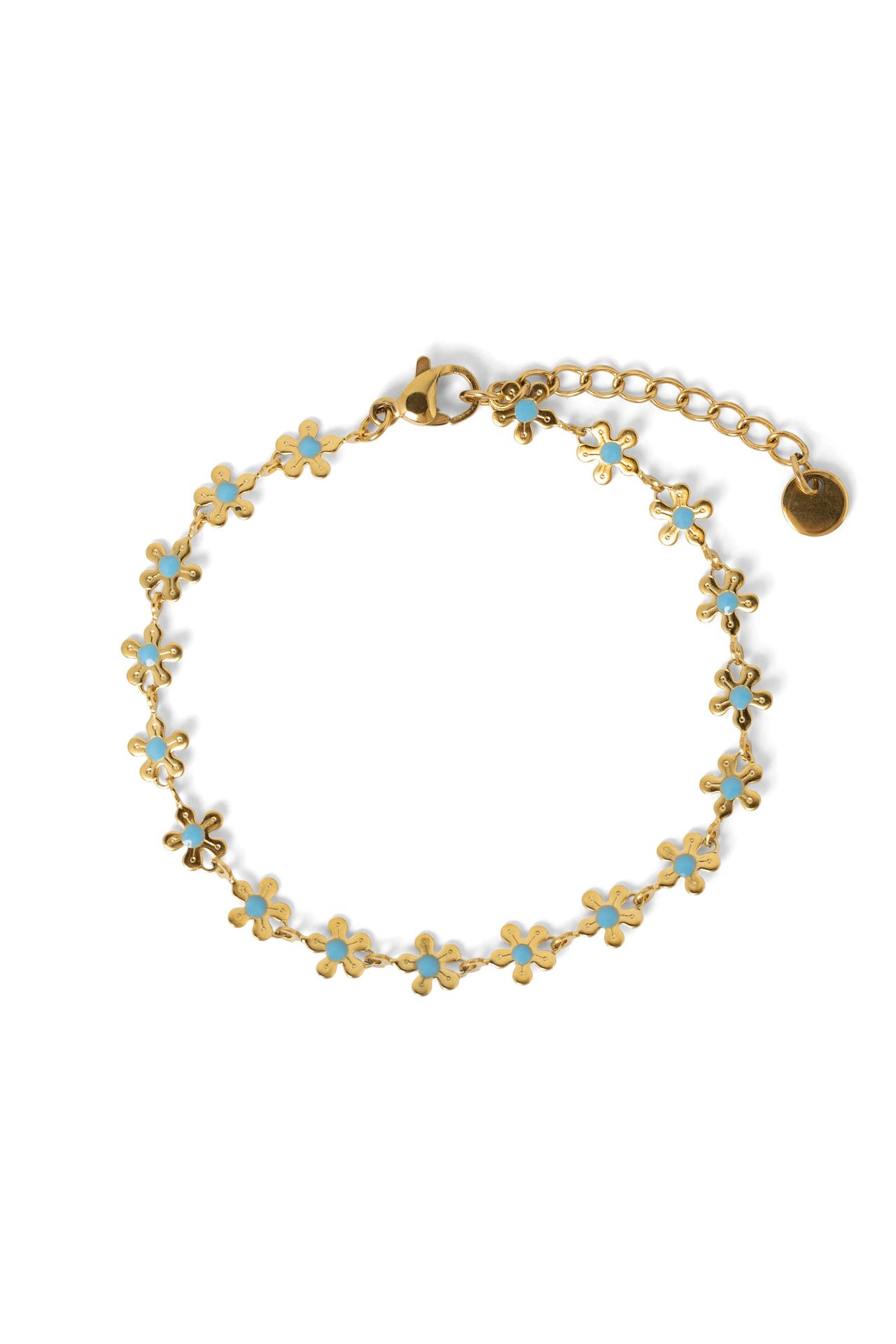 Norah Armband met bloemen gold 216282-199