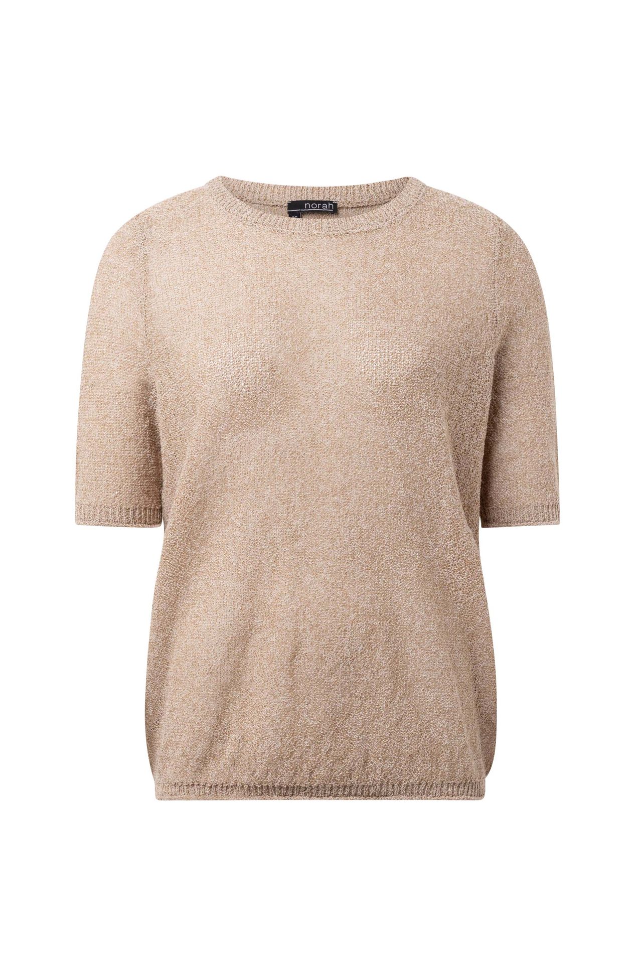 Norah Goudkleurige trui met glans
 sand 216305-110