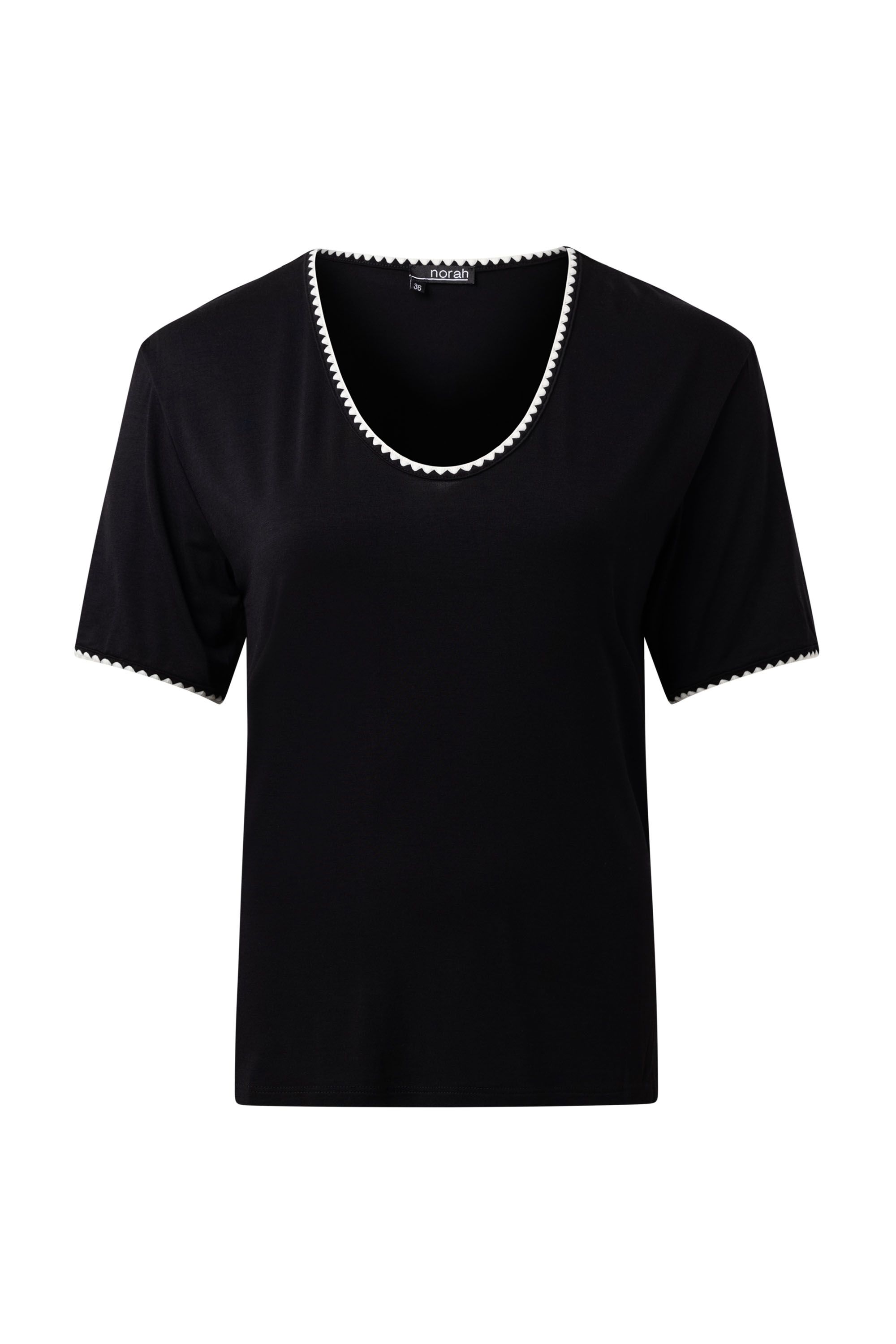 Norah Zwart shirt black 216340-001-40