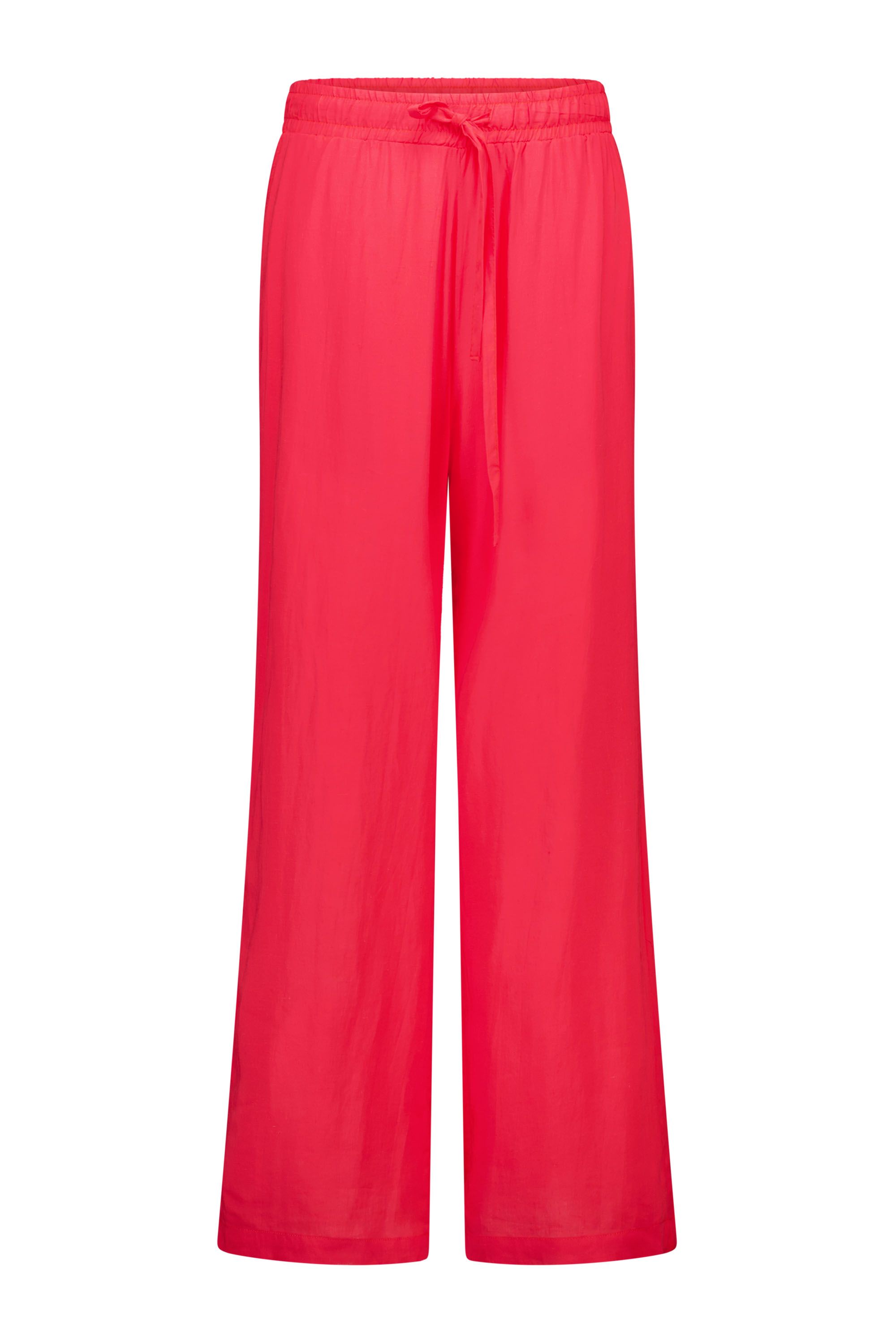 Norah Wide fit broek | Rood red 216368-600