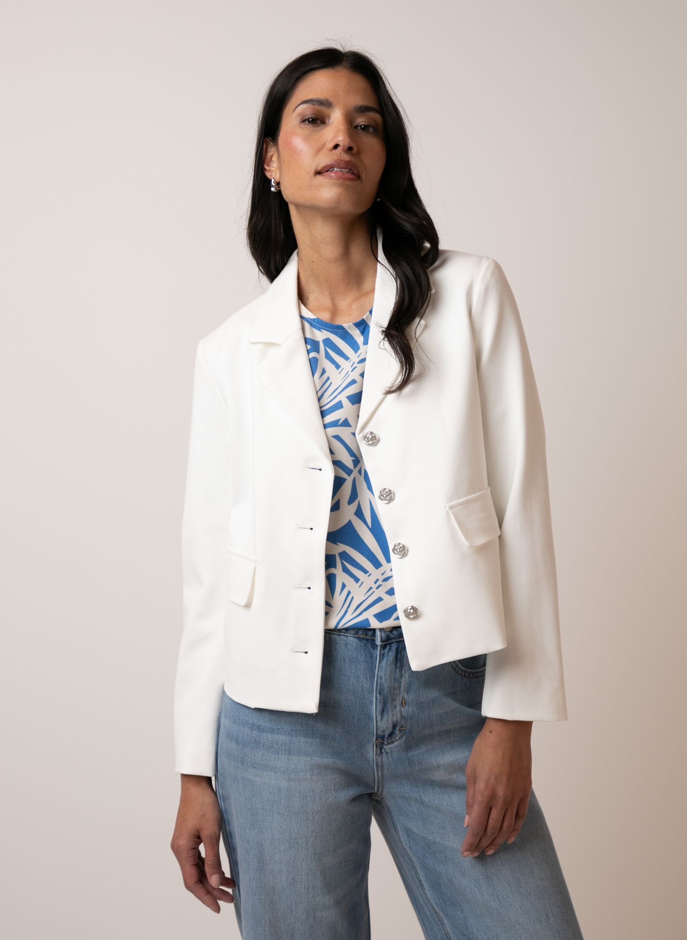 Norah Off-white blazer off-white 216394-101