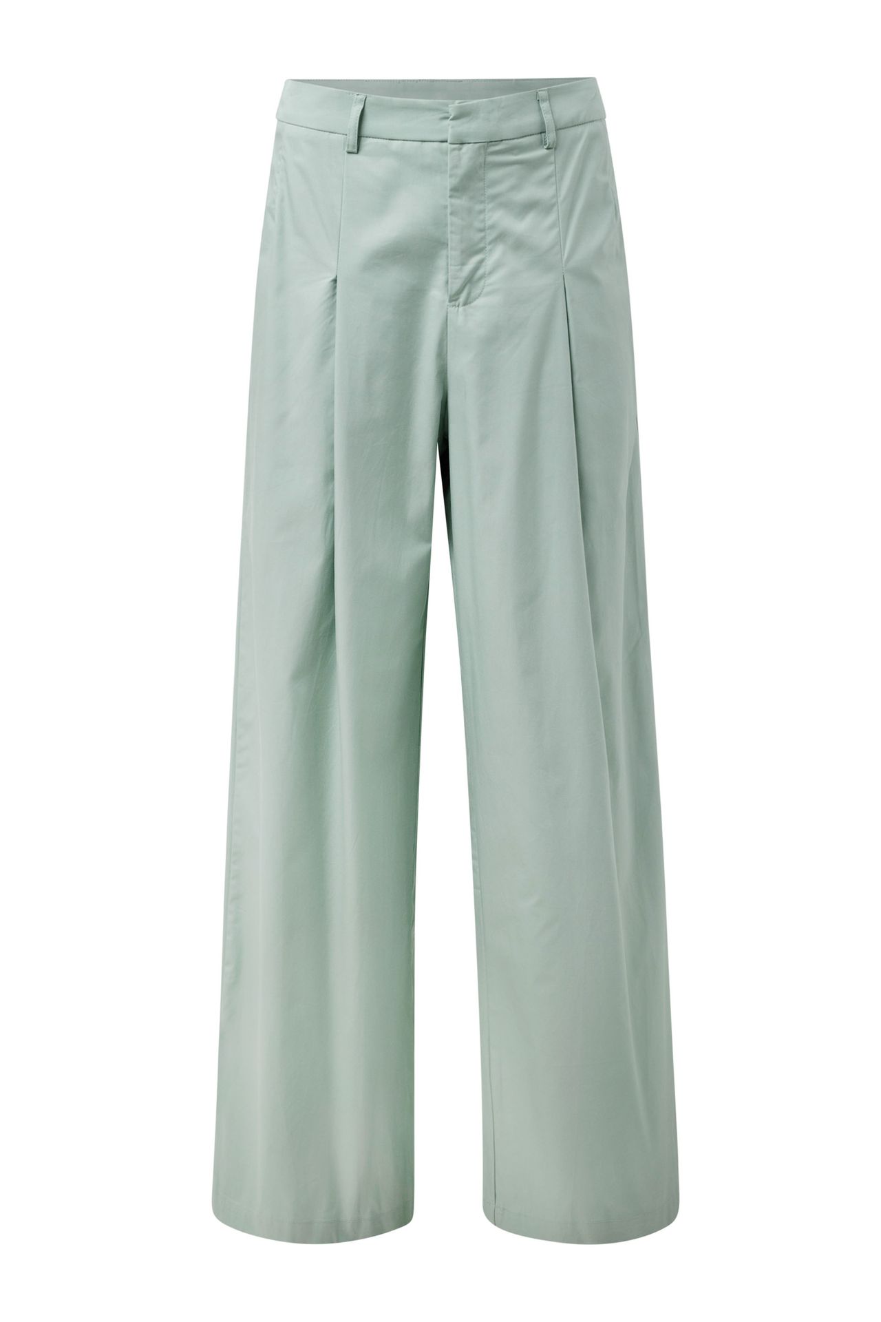 Norah Mintkleurige wijde broek mint 216402-502