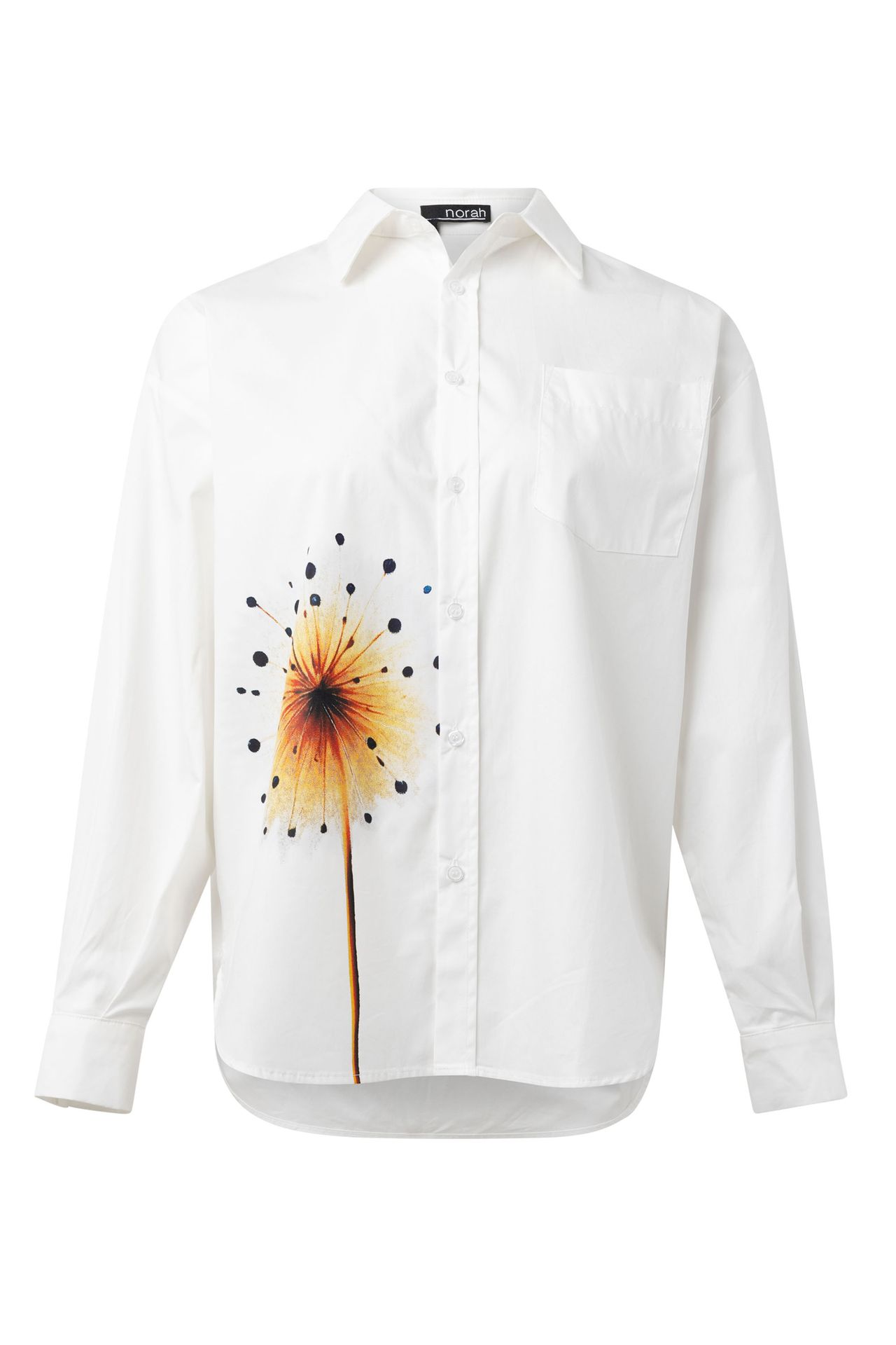 Norah Witte blouse white multicolor 216423-120