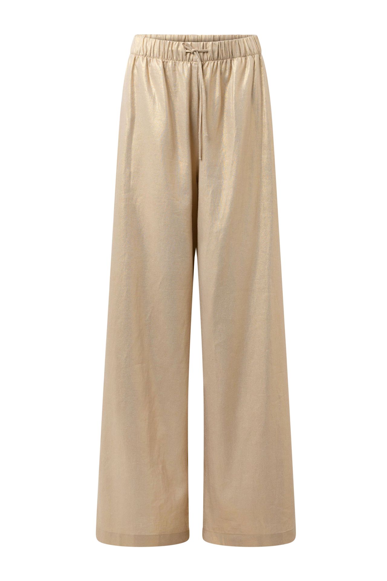 Norah Goudkleurige rechte broek gold 216526-199