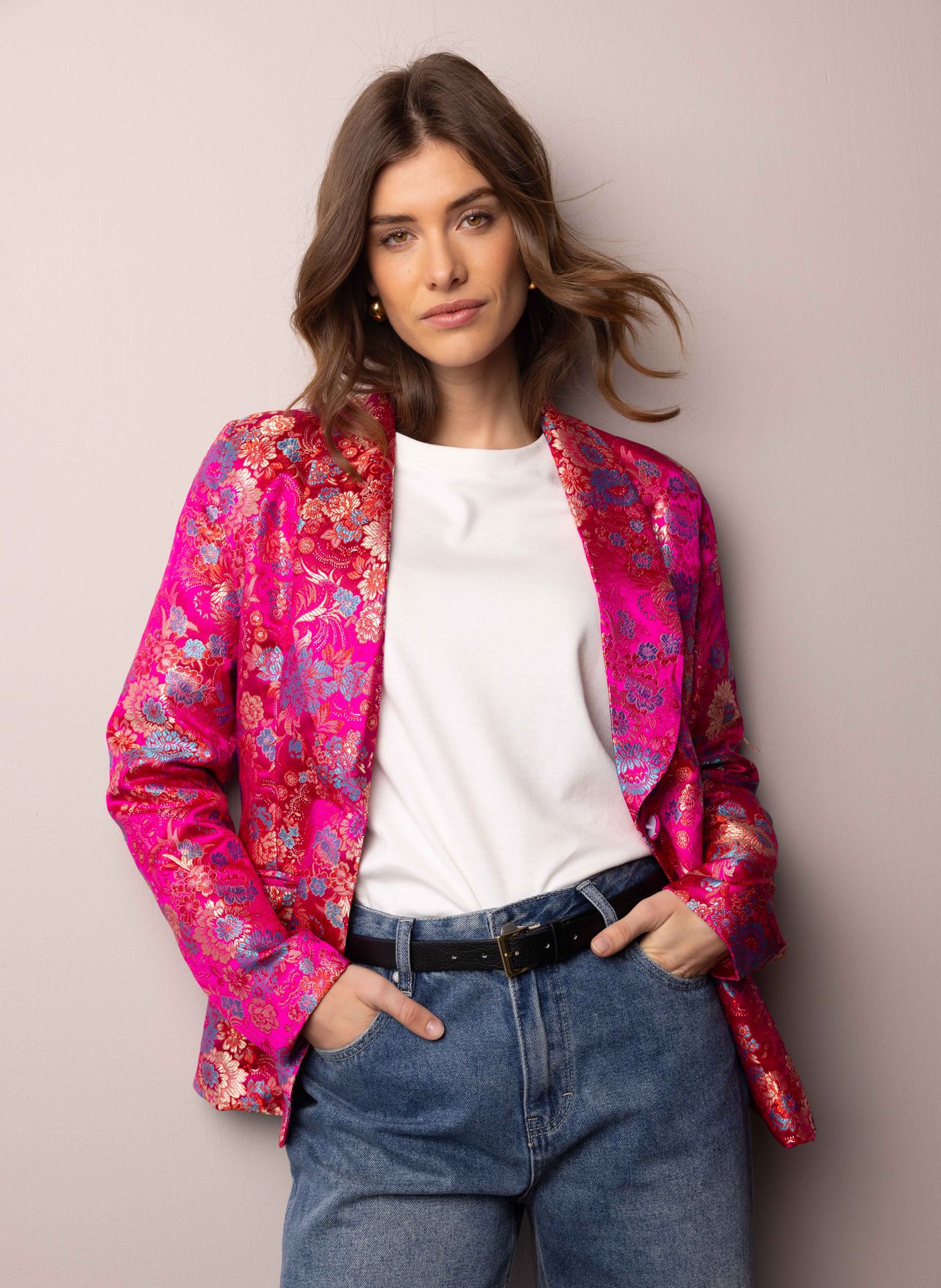 Norah Roze blazer pink multicolor 216570-920