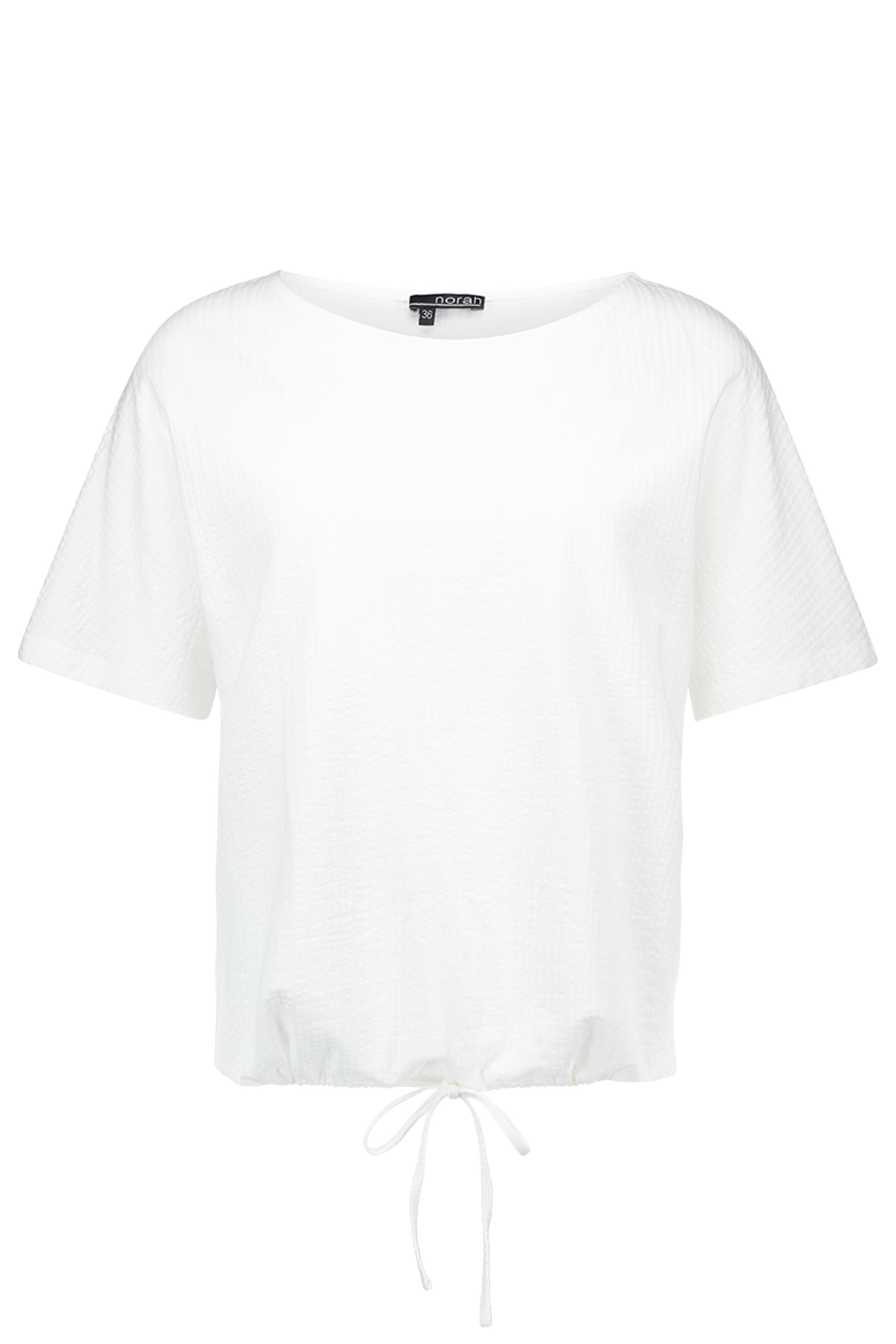 Norah Off-white shirt met strikkoord off-white 216610-101