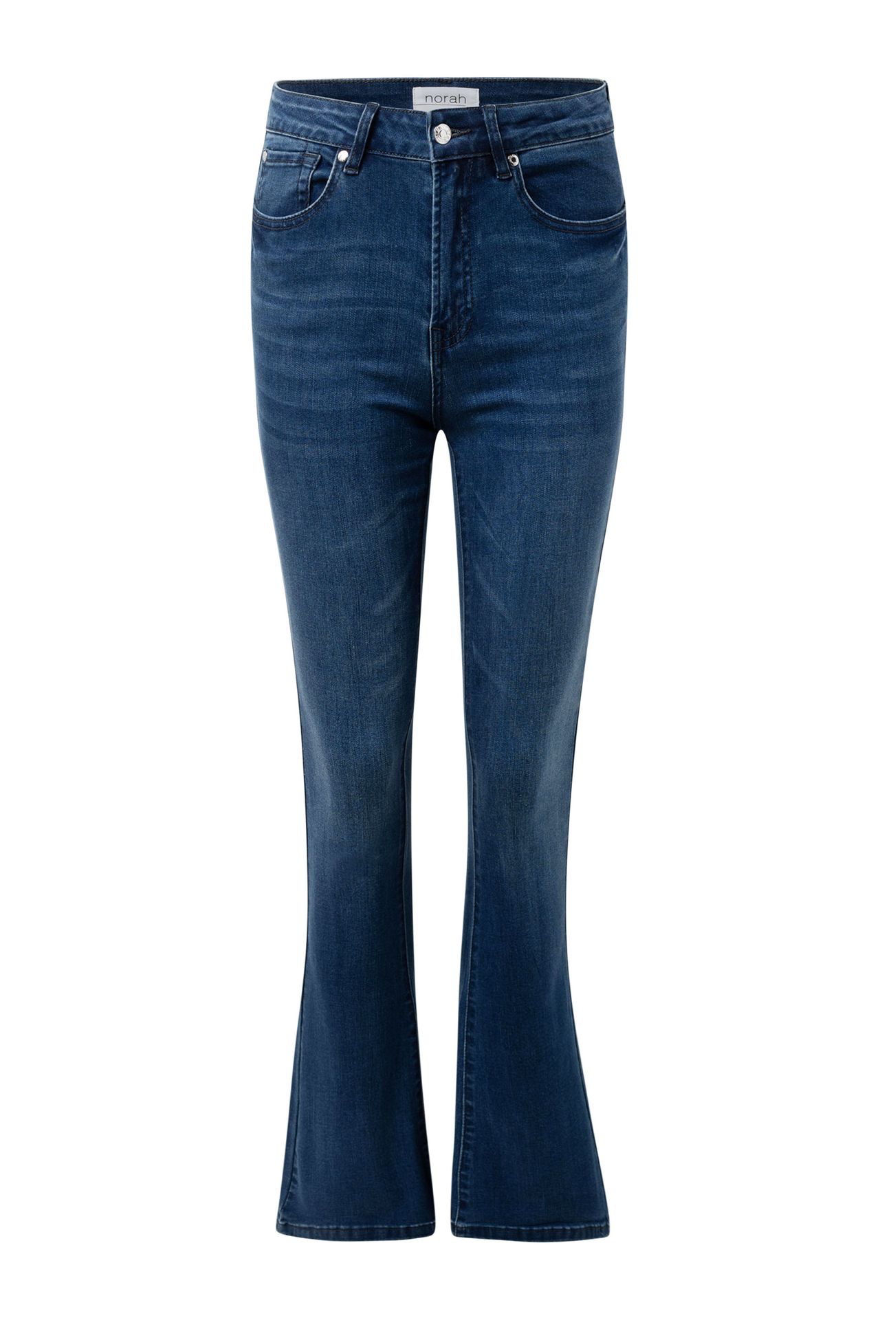 Norah Donkerblauwe Flora jeans short blue 216631-400-34