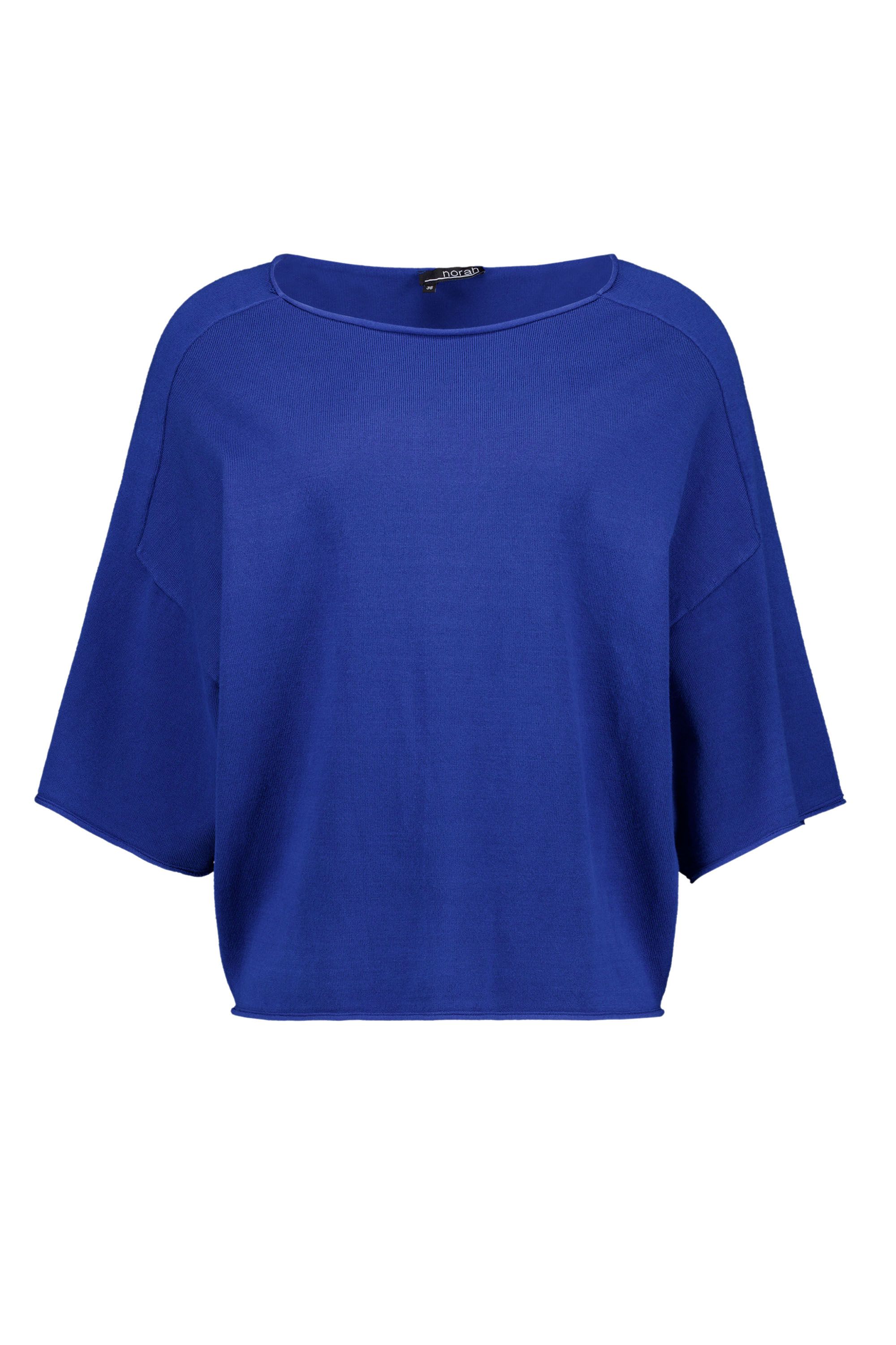 Norah Kobaltblauwe fijngebreide trui cobalt 216658-468