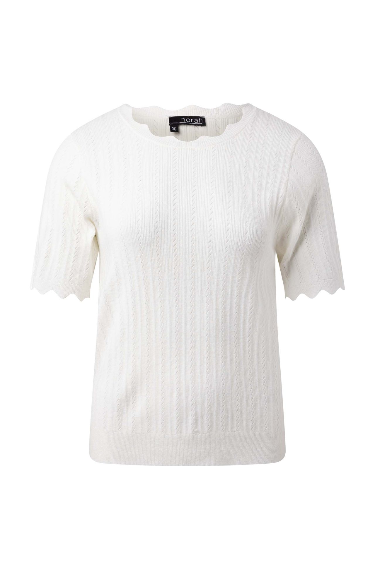 Norah Off-white gebreide trui off-white 216671-101