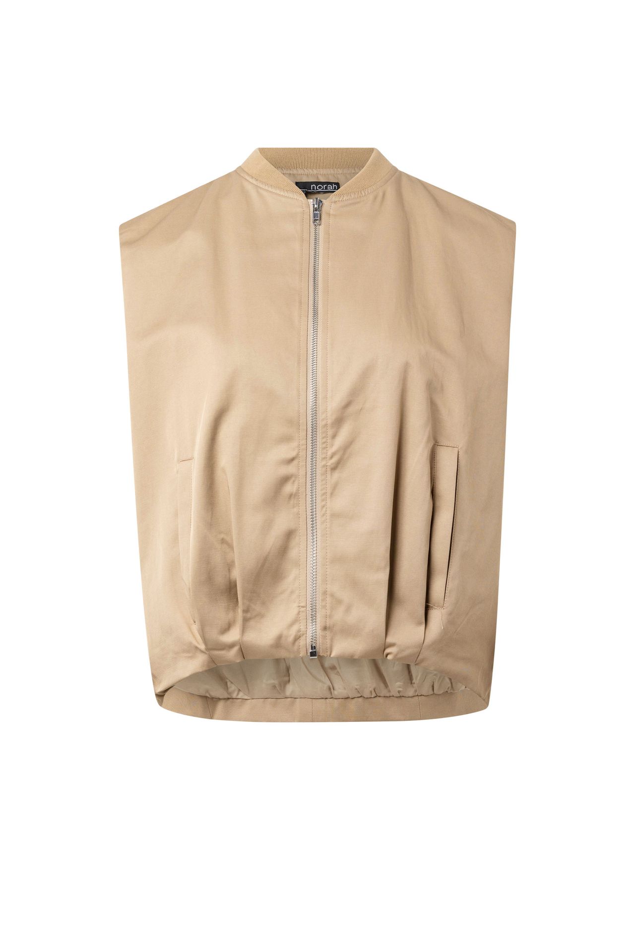 Norah Zandkleurige gilet sand 216729-110