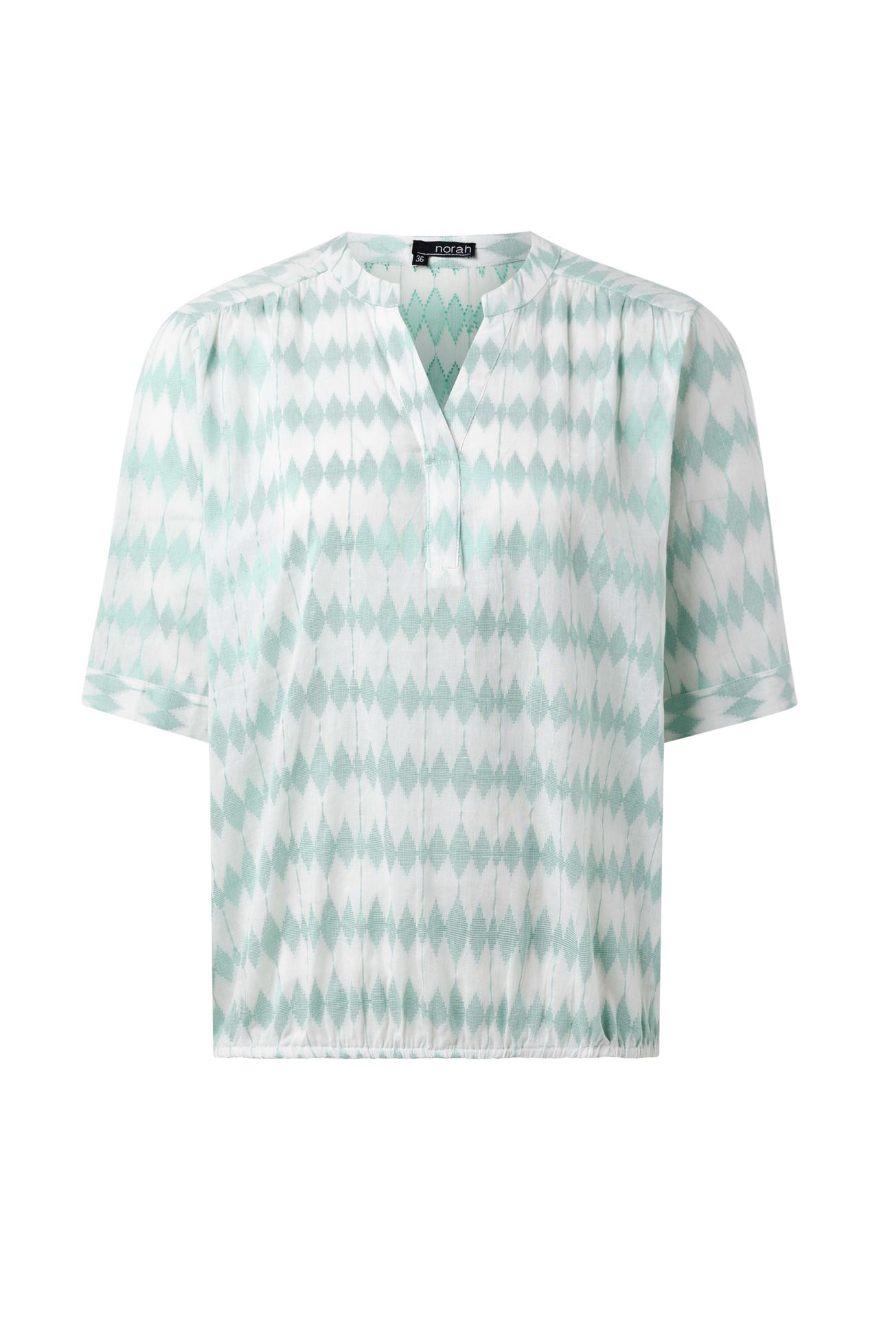 Norah Groene blouse green/white 216736-531