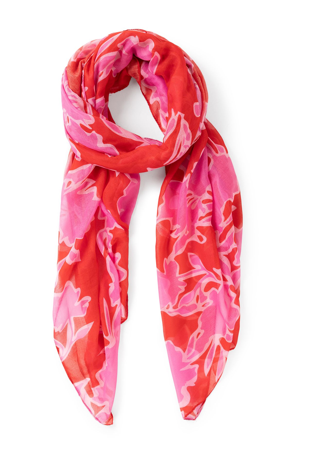 Norah Roze sjaal red/pink 216754-639