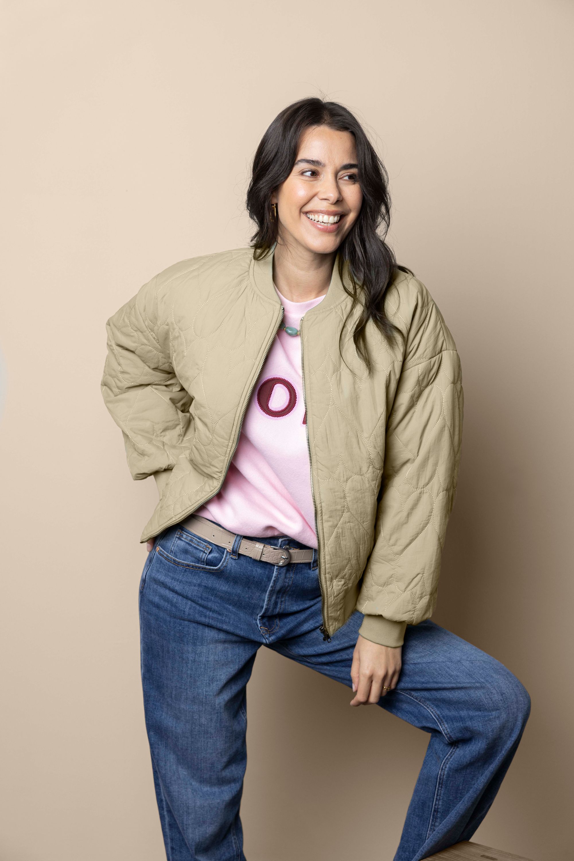 Norah Groene bomberjas light green 216755-515-38-40