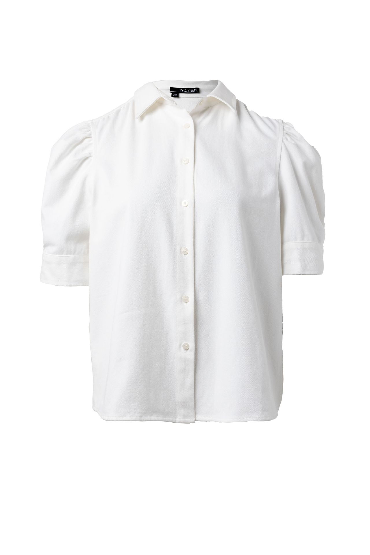 Norah Off-white denim blouse off-white 216769-101