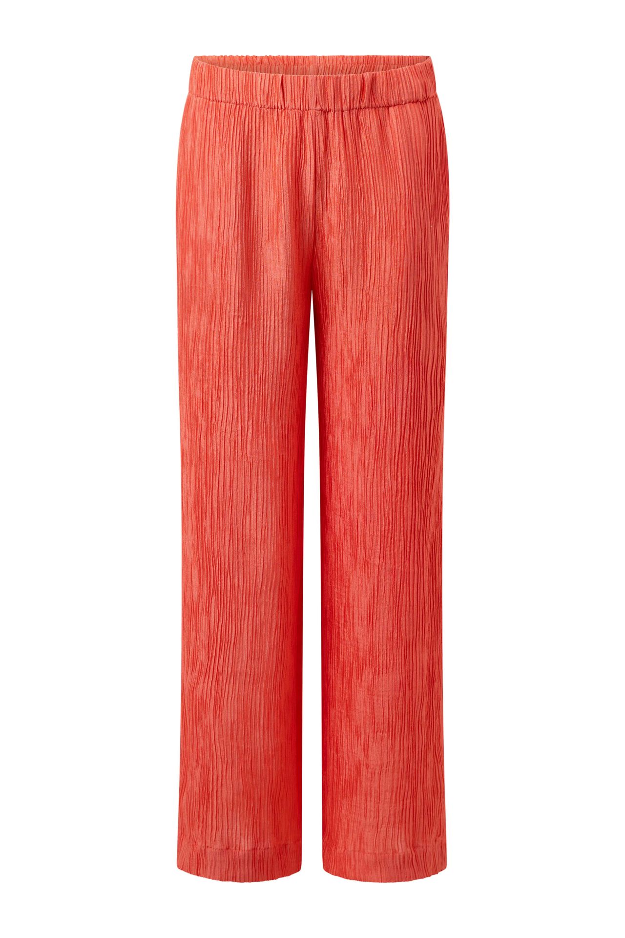 Norah Koraalkleurige wijde broek coral 216784-706-38