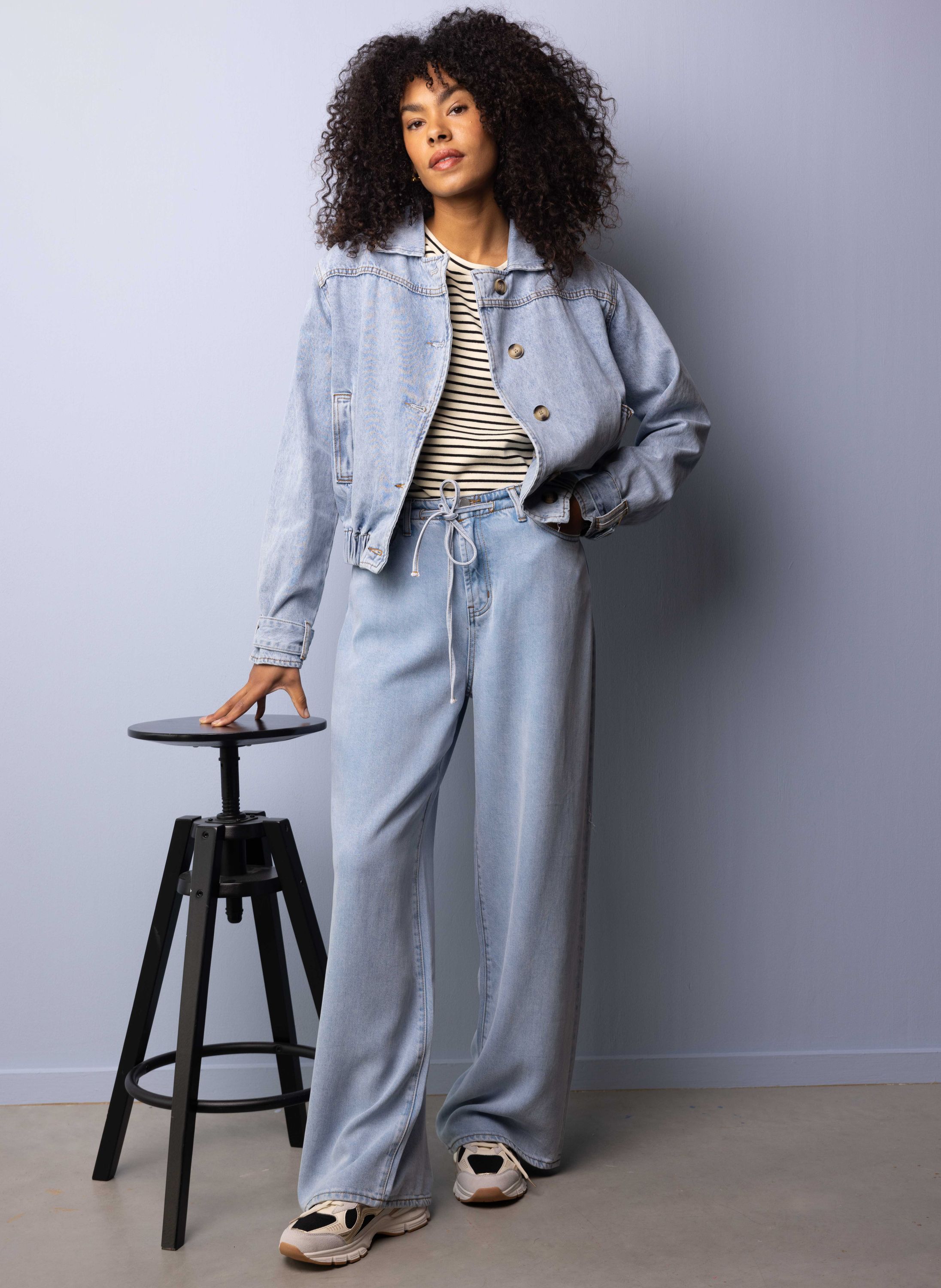 Norah Denim jas denim blue 216787-472