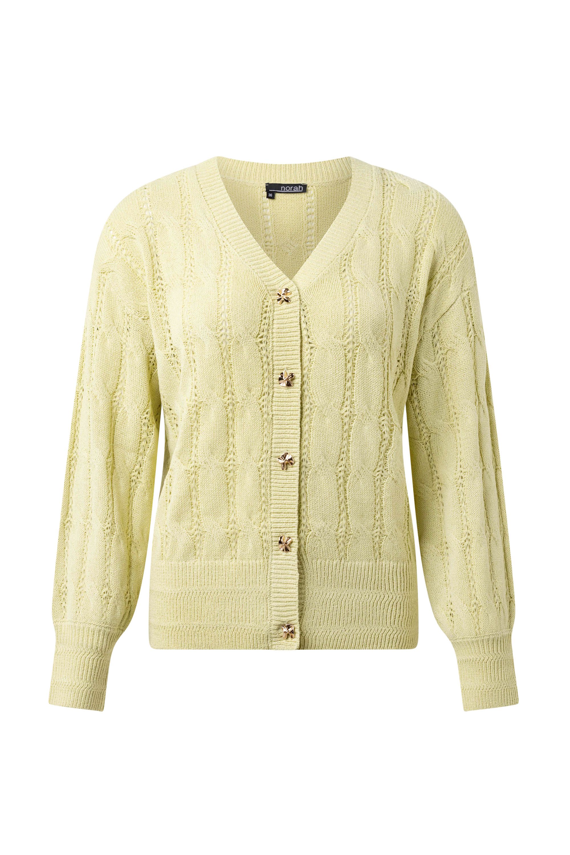Norah Groen vest  216802-306