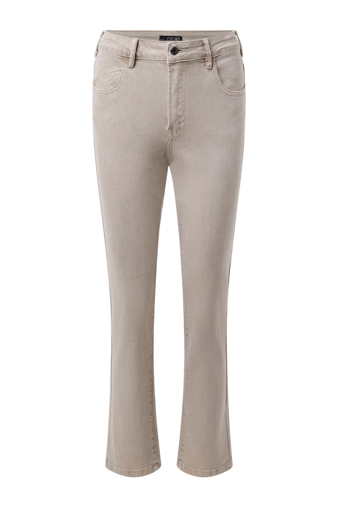 Norah Zandkleurige strakke jeans sand 216822-110