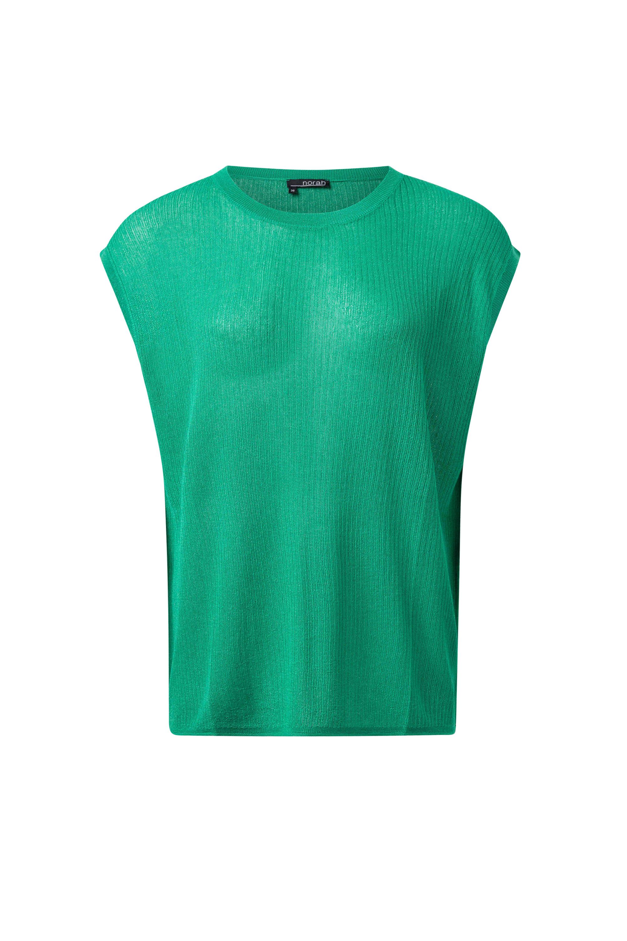 Norah Fijngebreide groene top green 216847-500