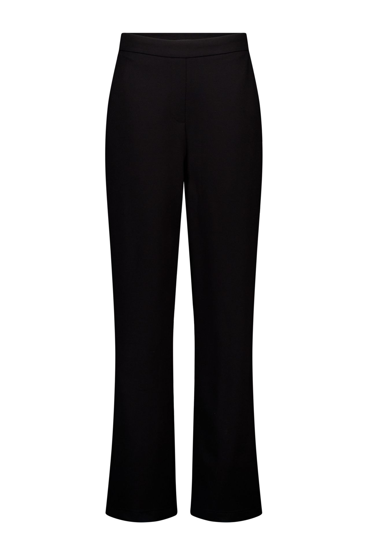 Norah Zwarte wijde broek met elastische band black 216848-001