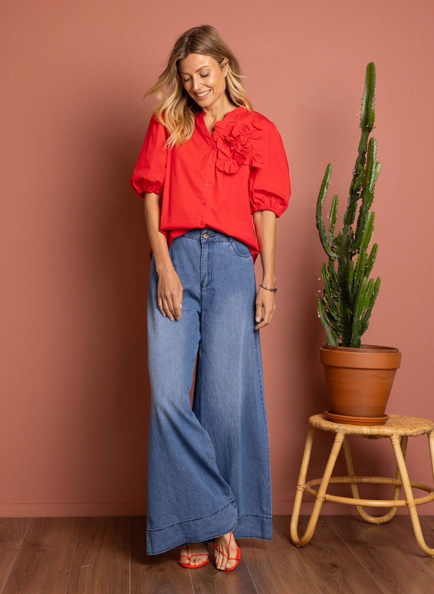 Norah Rode blouse red 216861-600
