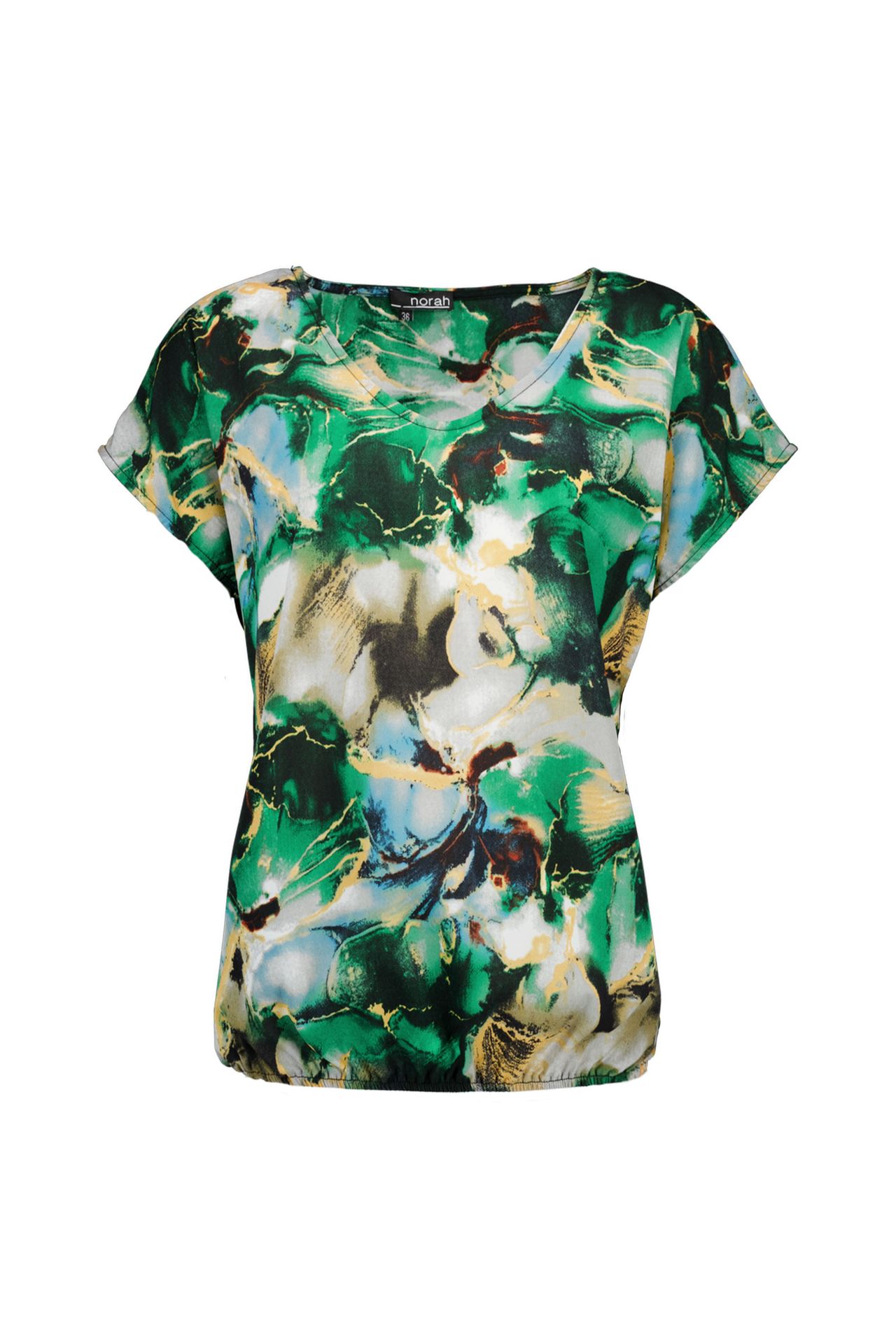 Norah Meerkleurig shirt green multicolor 216862-520