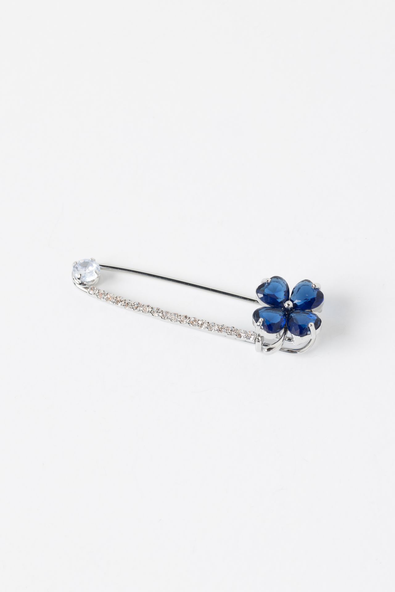 Norah Broche bloem blauw blue 216900-400