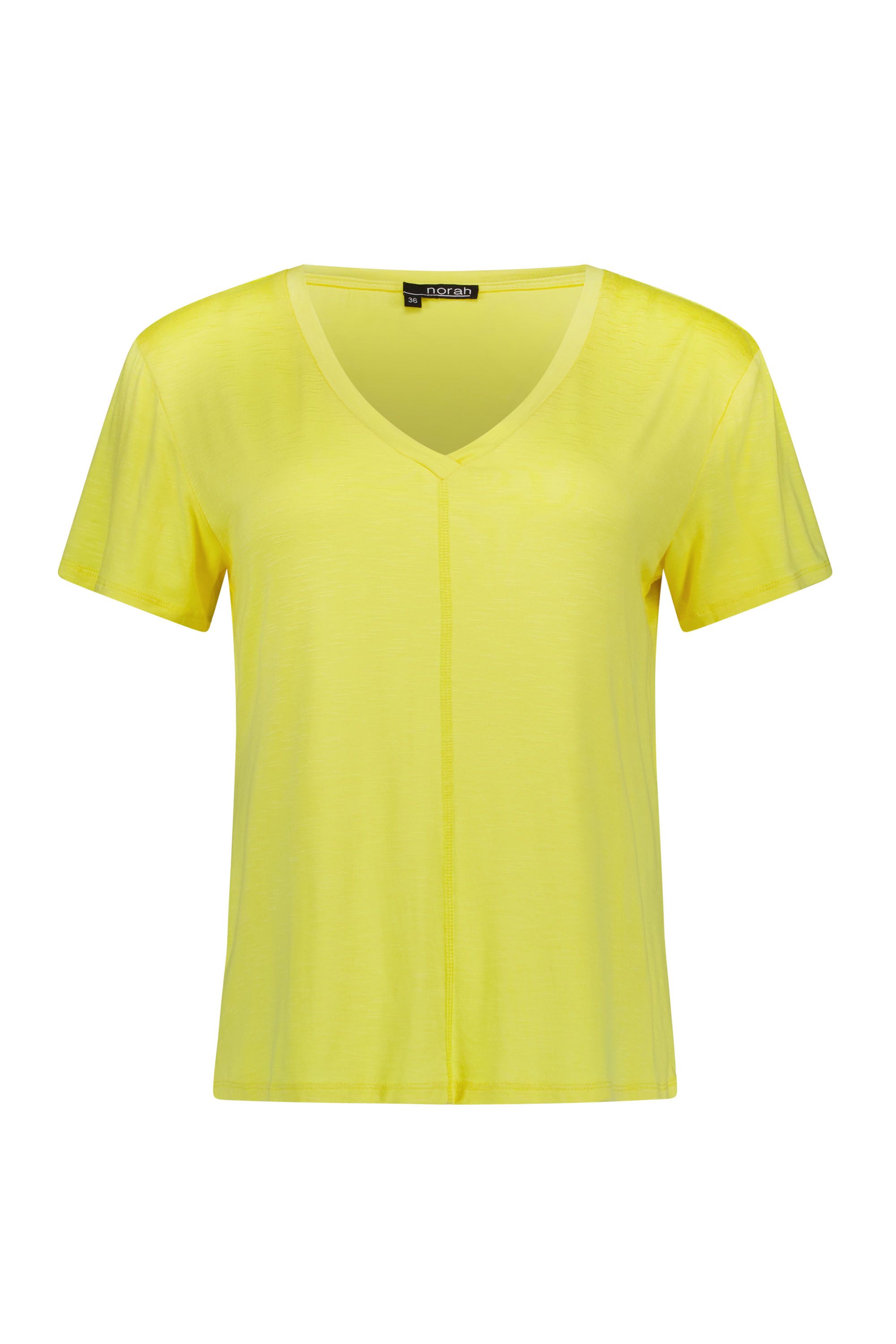 Norah Geel shirt met V-hals yellow 216928-300
