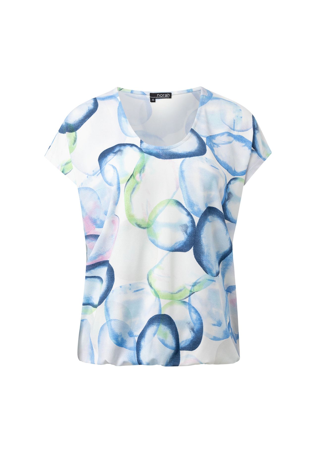 Norah Meerkleurig shirt blue multicolor 216955-420